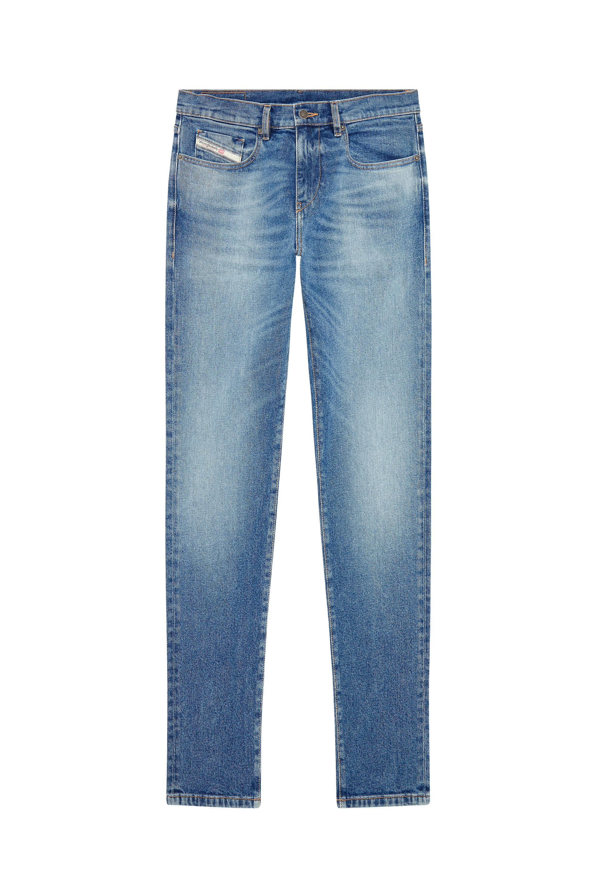 Diesel - Slim Jeans 2019 D-Strukt 0NFAJ, Medium blue - Image 2