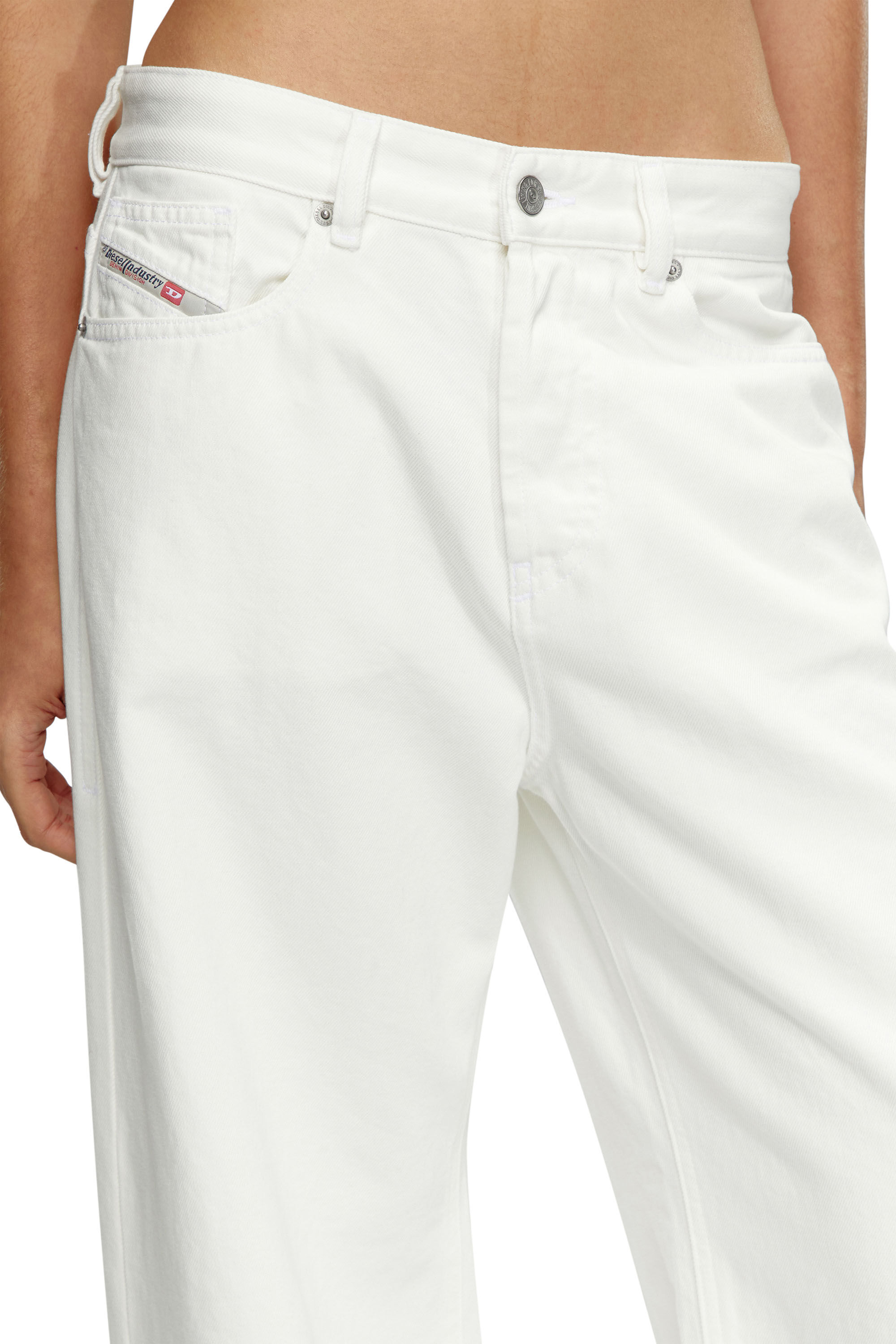 Diesel white top jeans womens