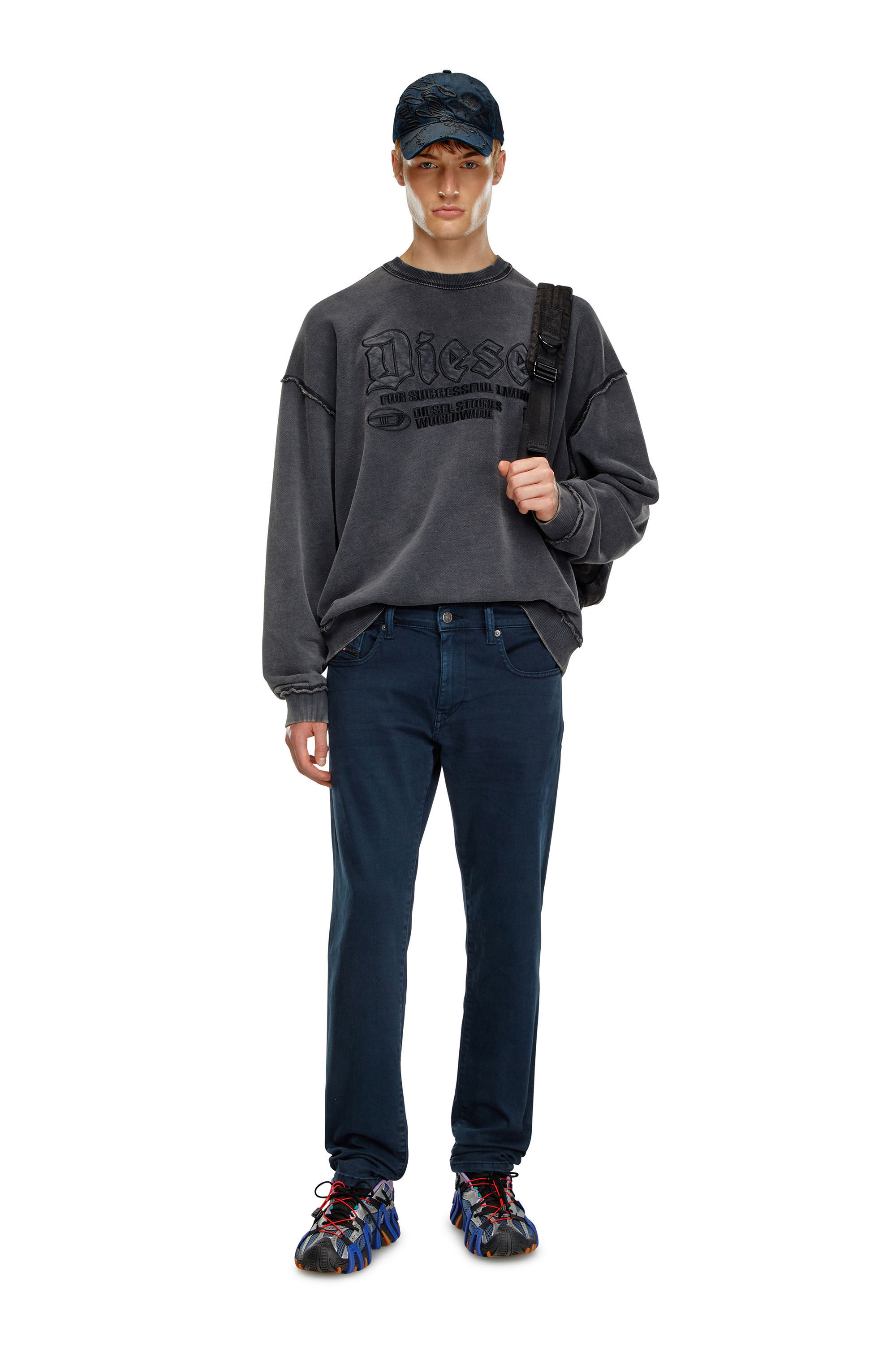 2019 D STRUKT Man Slim Colored Jeans Diesel
