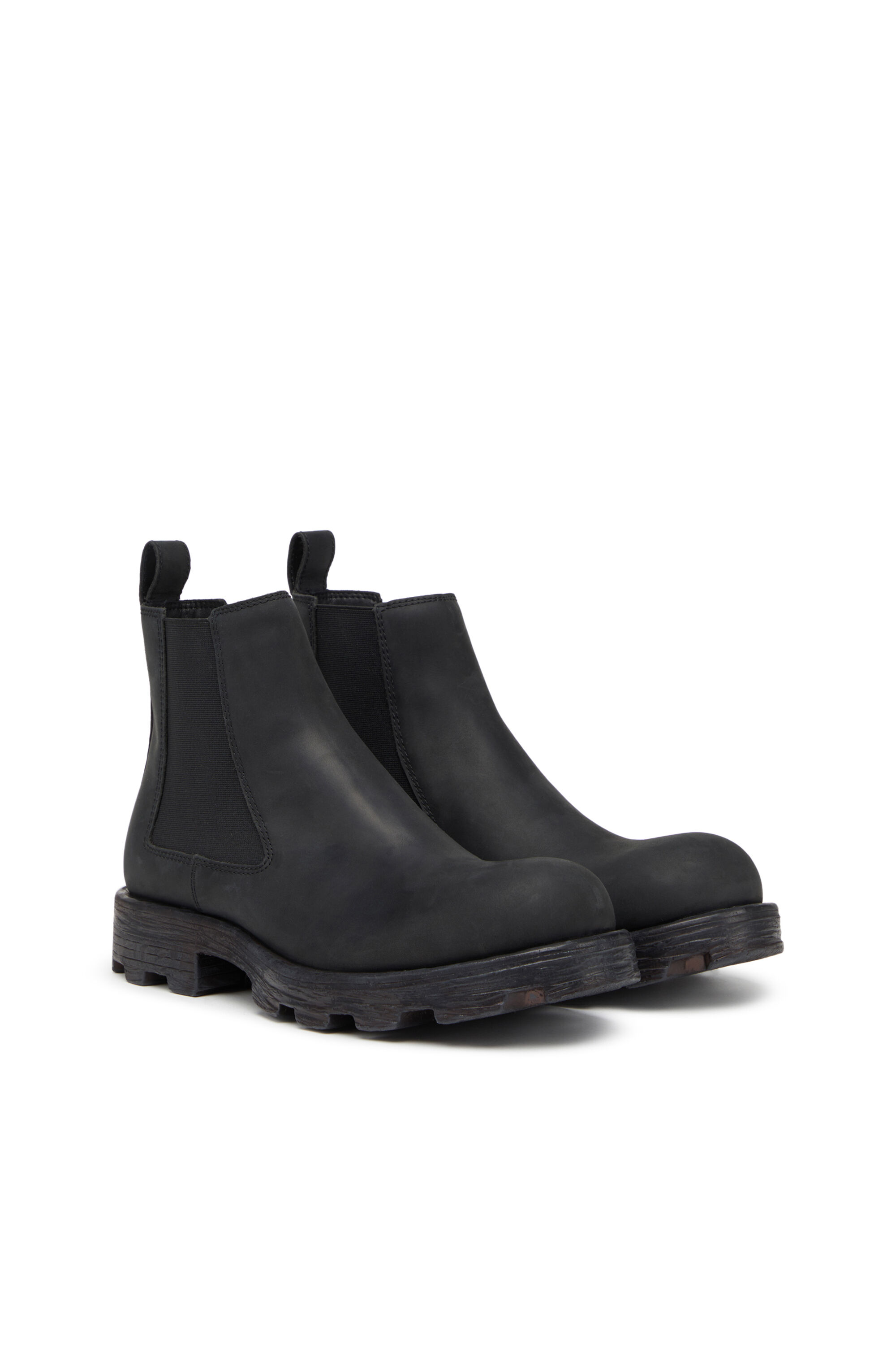 Men s D Hammer LCH Chelsea boots in waxed nubuck leather D