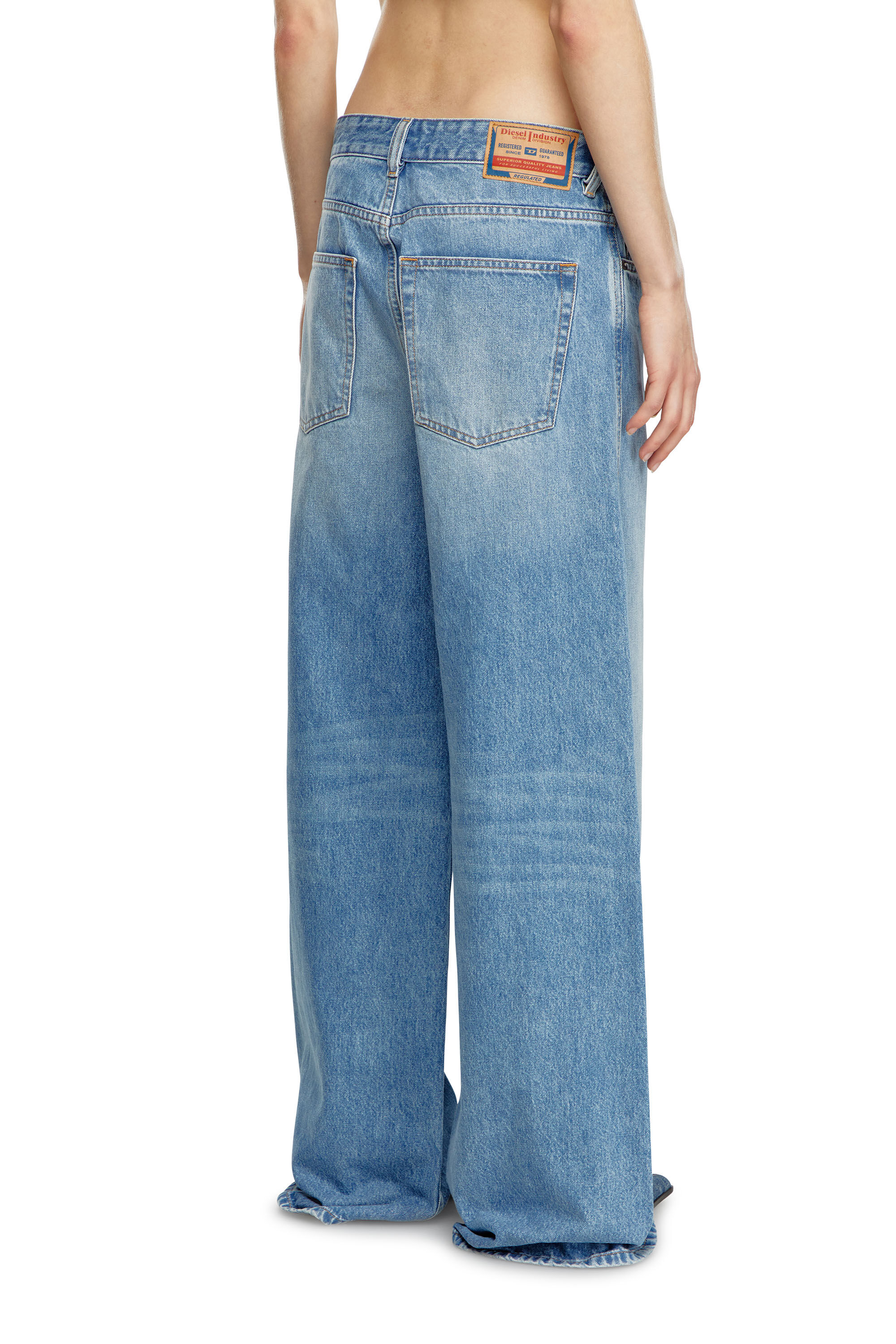 Diesel wide leg jeans hot sale