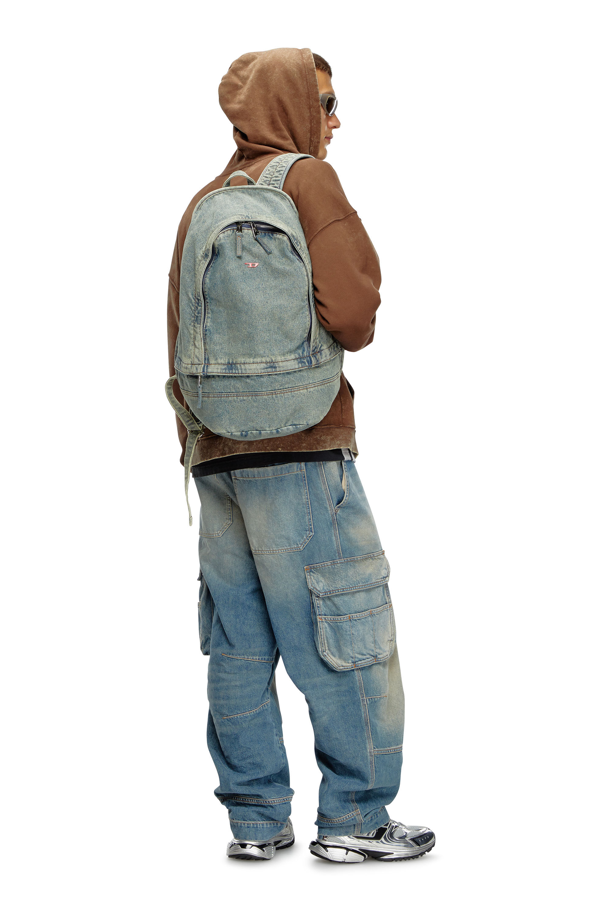 Black jean backpack hotsell