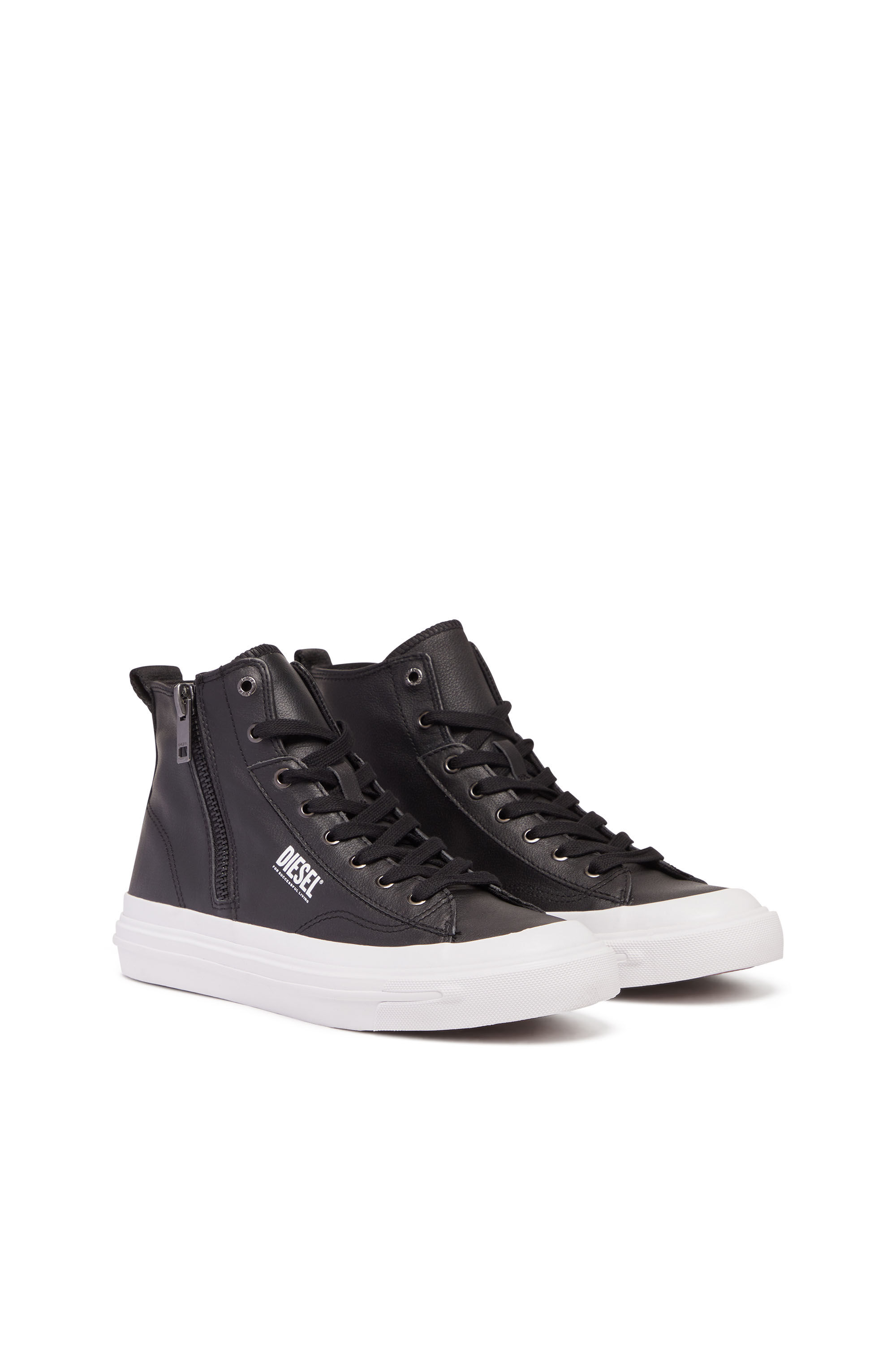 Men's S-Athos Dv Mid - High-top sneakers with side zip | S-ATHOS DV MID ...