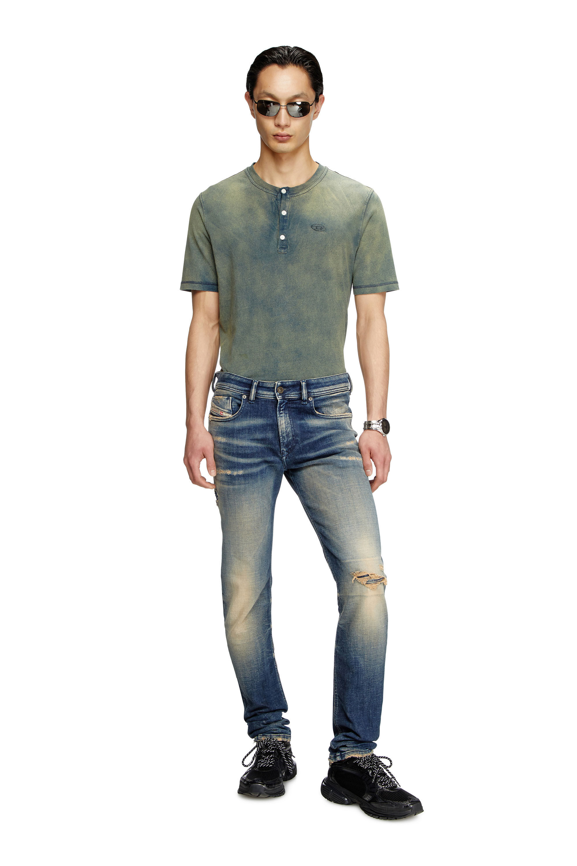 Men's Skinny Jeans | Dark Blue | Diesel 1979 Sleenker