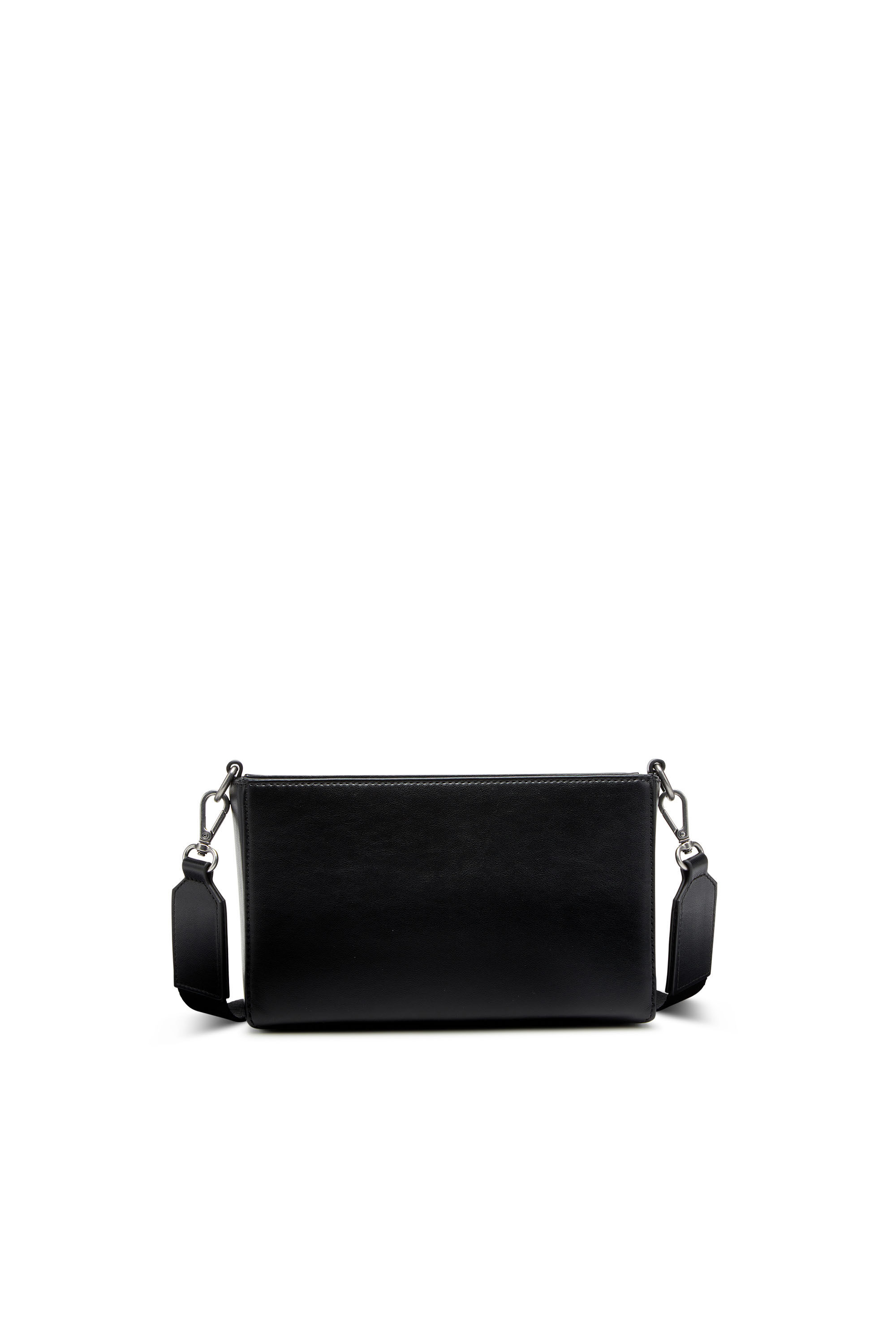 Men's Dsl 3D-PU camera bag with embossed logo | Black | Diesel