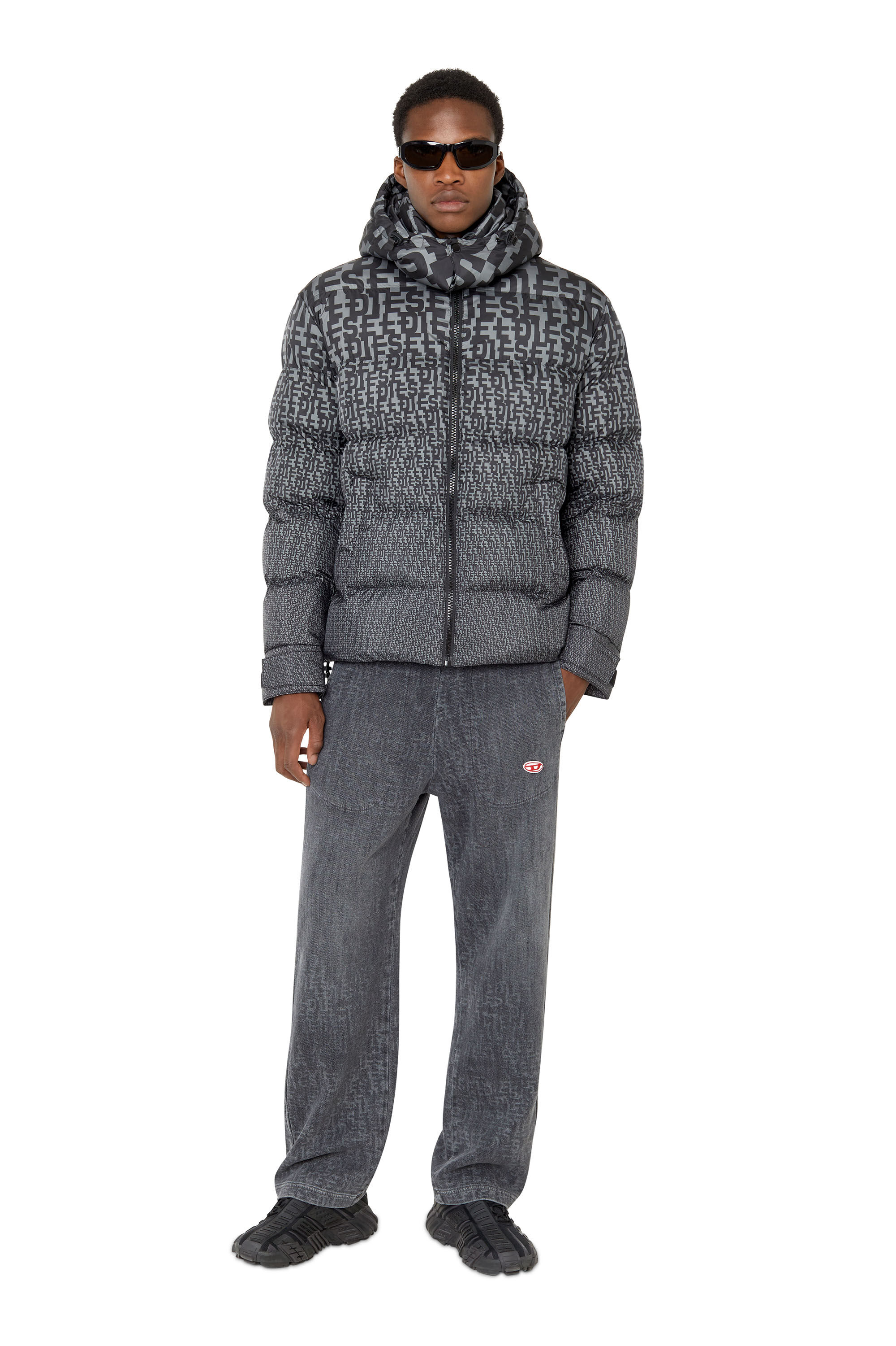 Diesel - W-STEP-MON, Black - Image 1