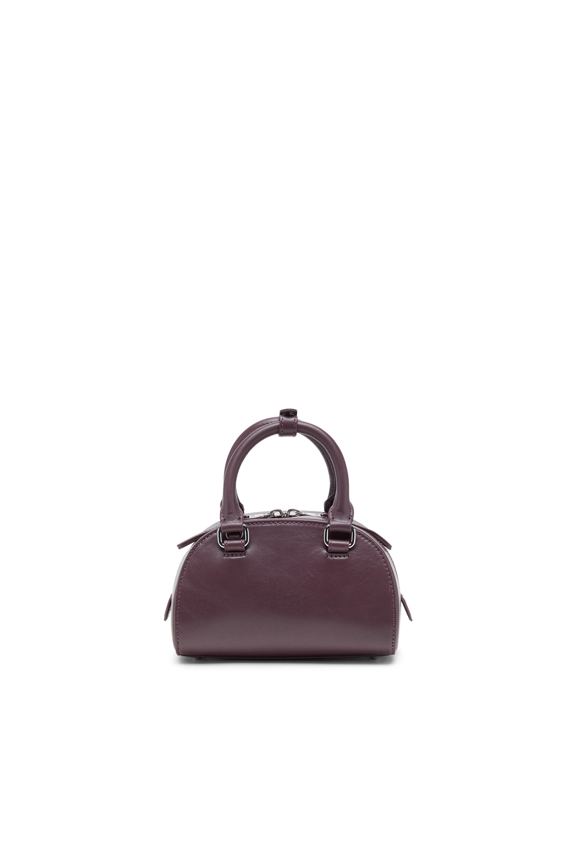 Women's 1DR Dome-Mini bowling bag in leather | Red | Diesel