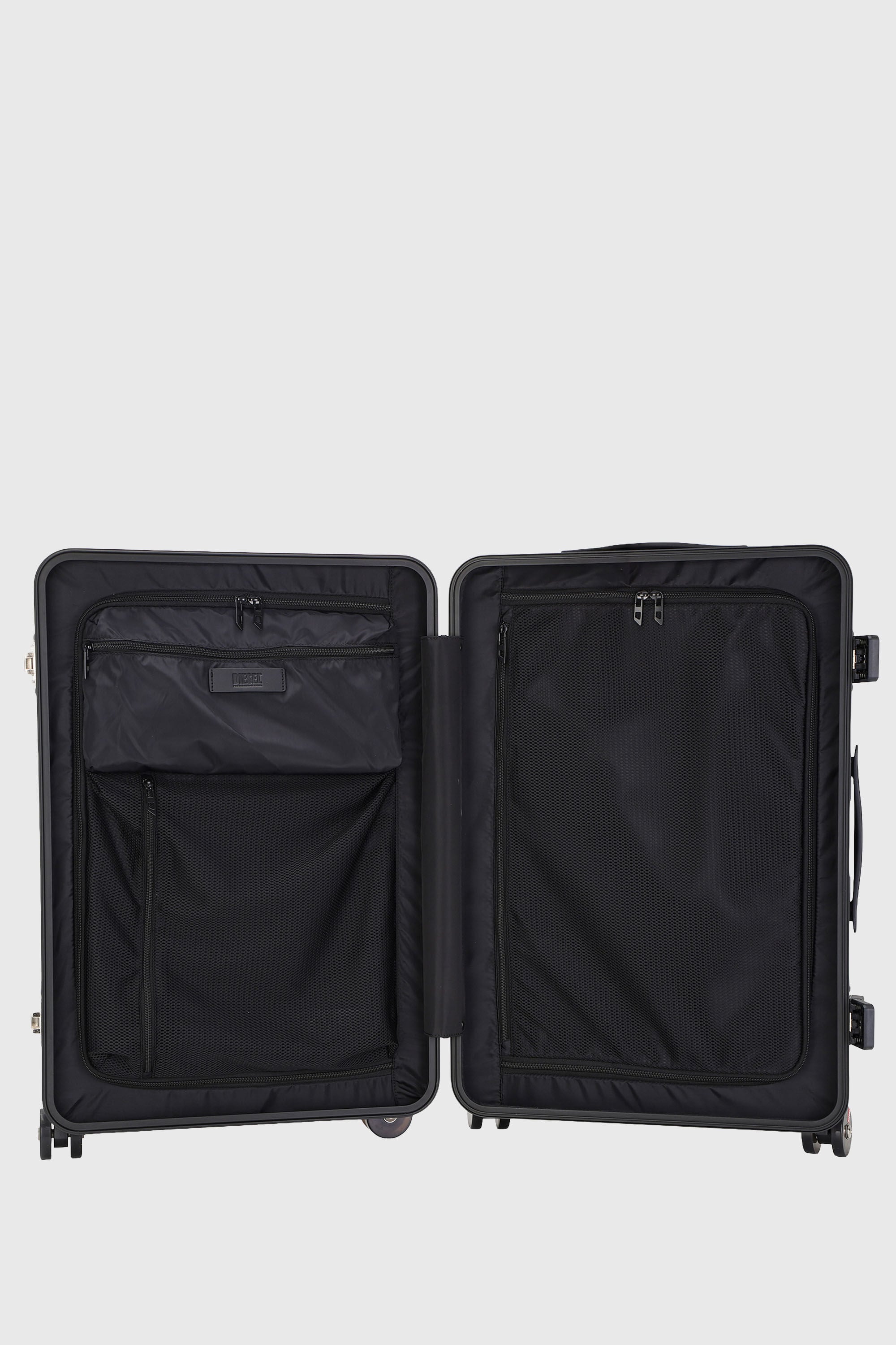 Diesel - DIESEL PC STRONG IMAGE TROLLEY- DSL003, Unisex's Rugged suitcase size M in Black - 3