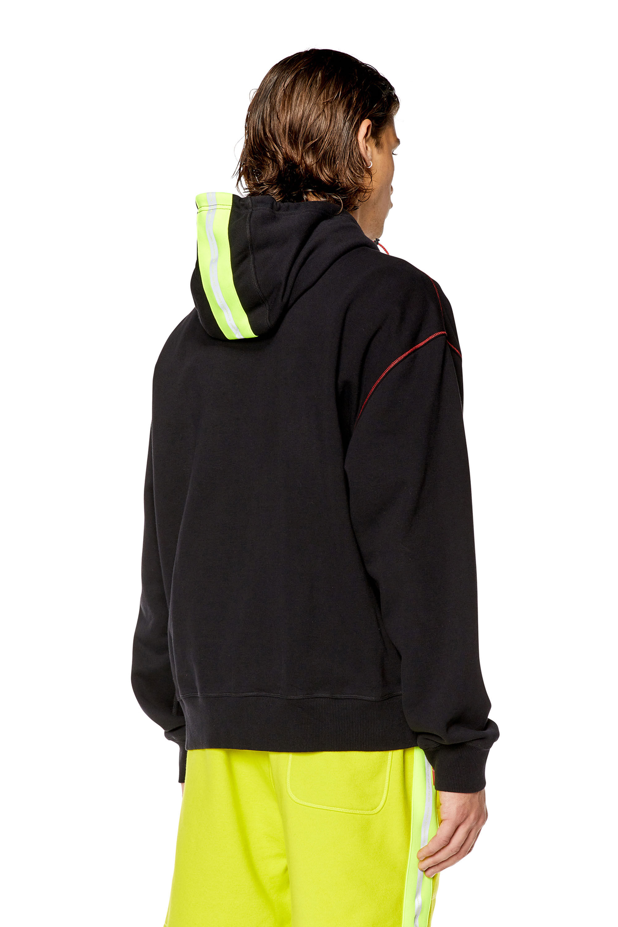 Diesel hoodie online yellow