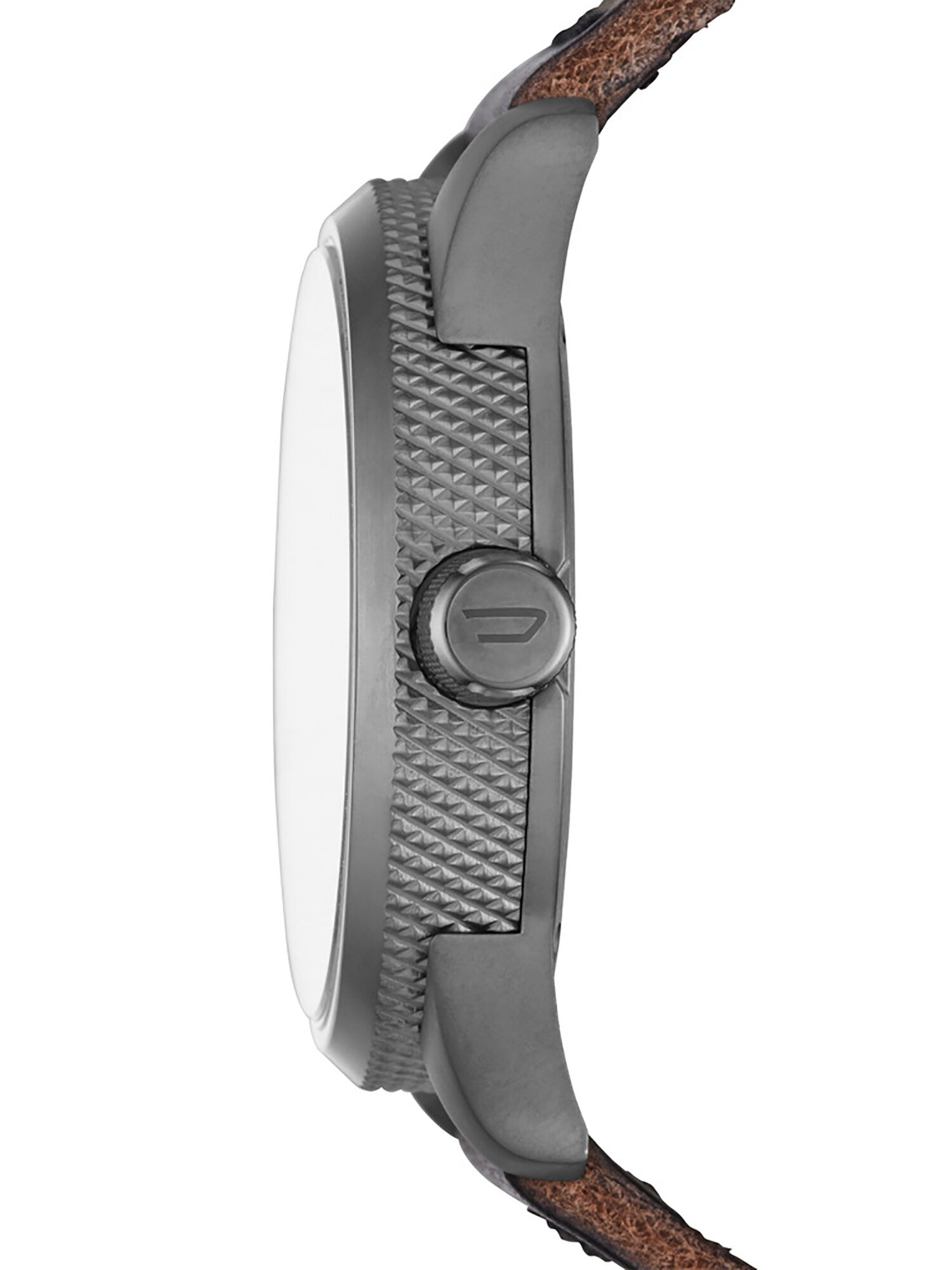 DZ1843 Man Brown watch with gray dial 46 mm Diesel