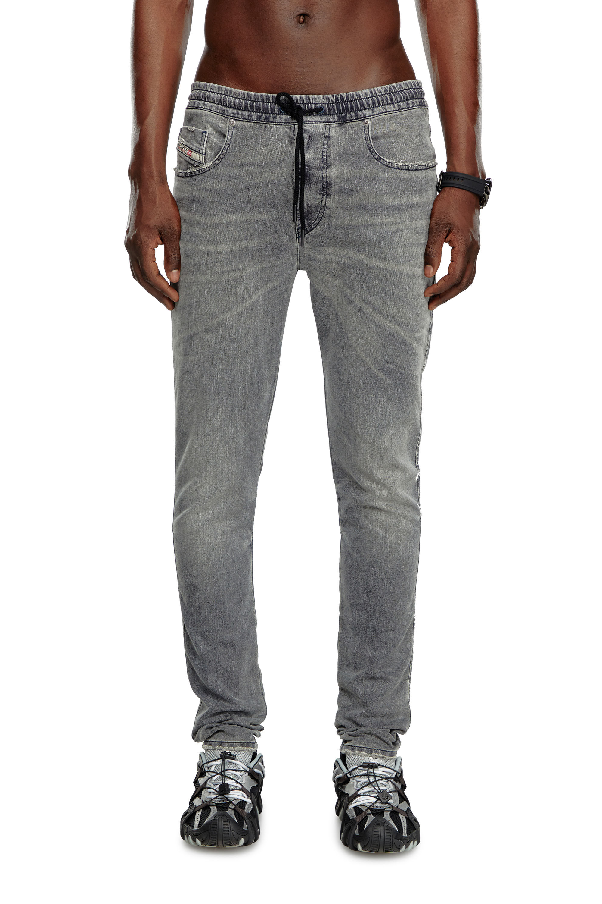 Men's Slim Jeans | Dark grey | Diesel 2060 D-Strukt Joggjeans®