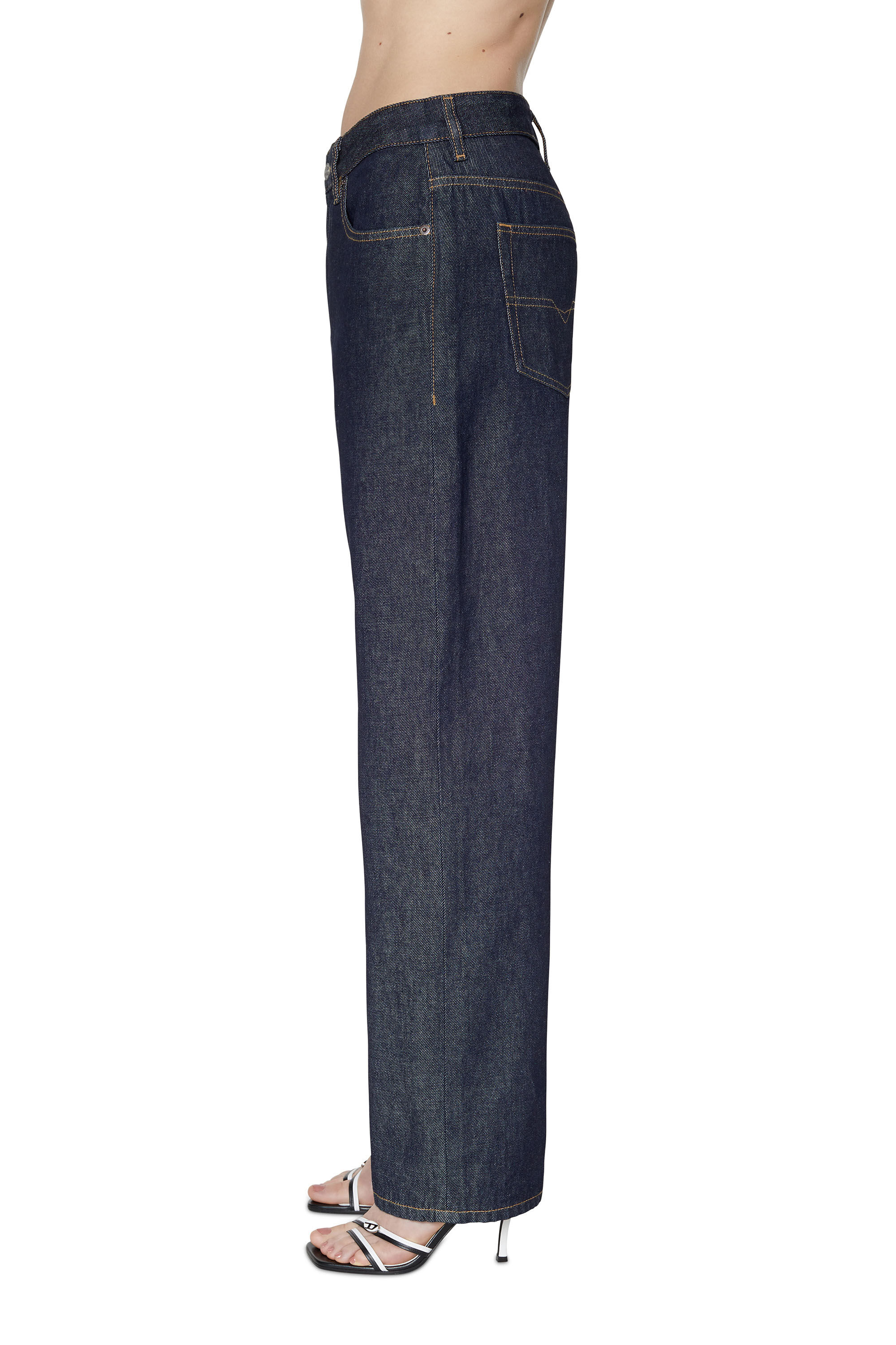 Diesel - 1999 D-Reggy Z9C02 Straight Jeans, Dark Blue - Image 5