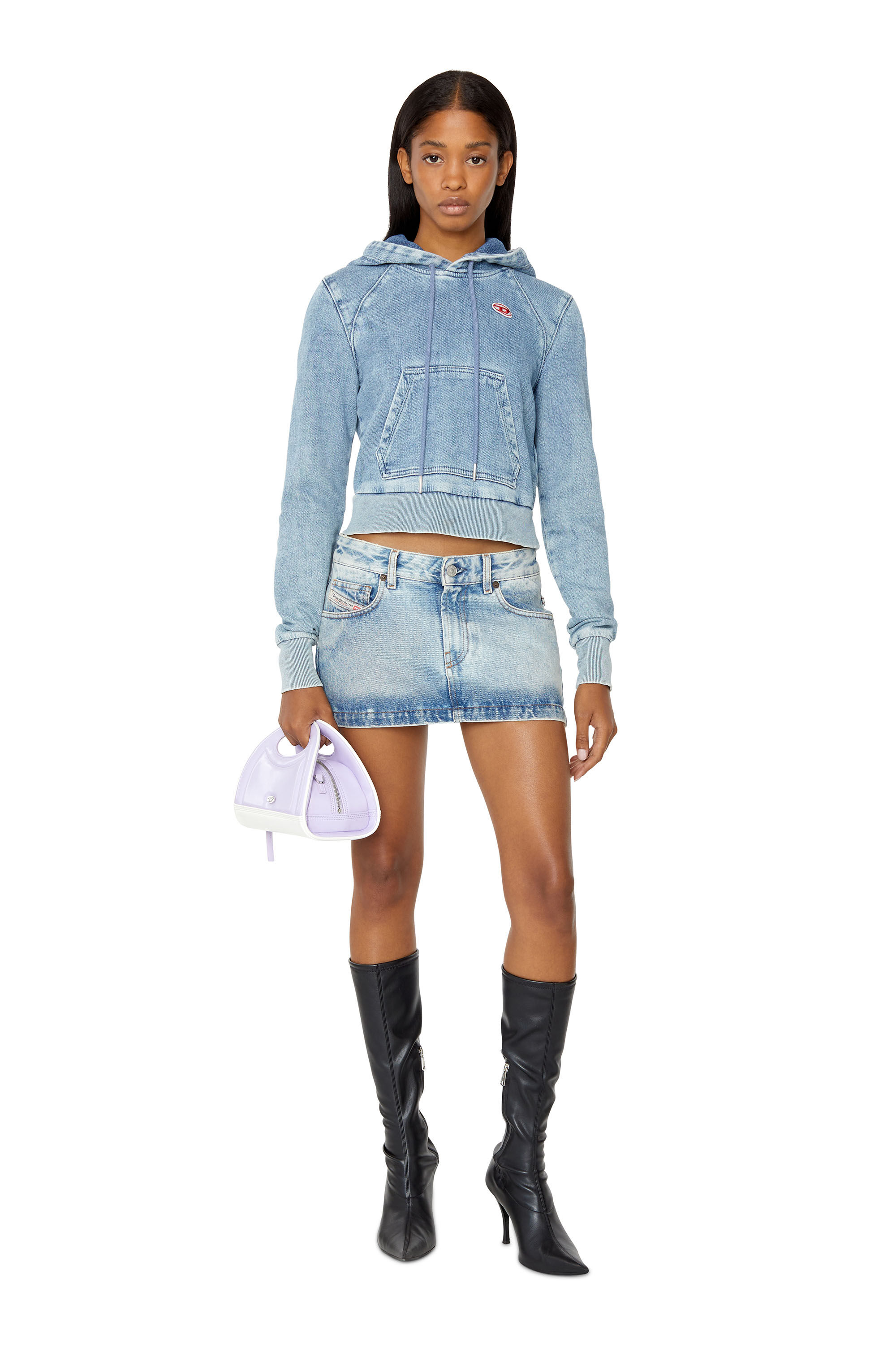 Diesel top hoodie blue