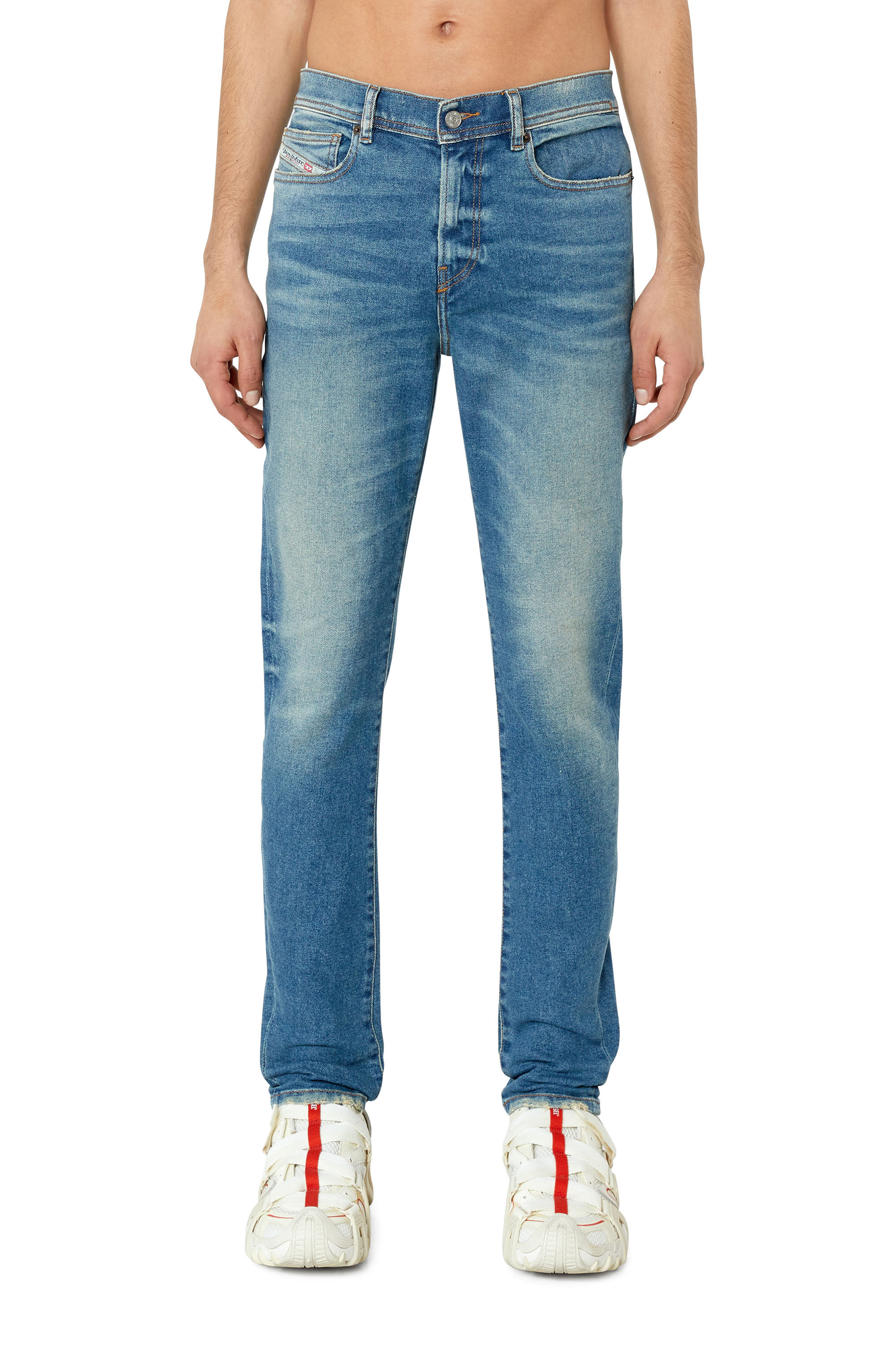 Diesel - 1983 D-Amny 09E88 Skinny Jeans, Medium blue - Image 3