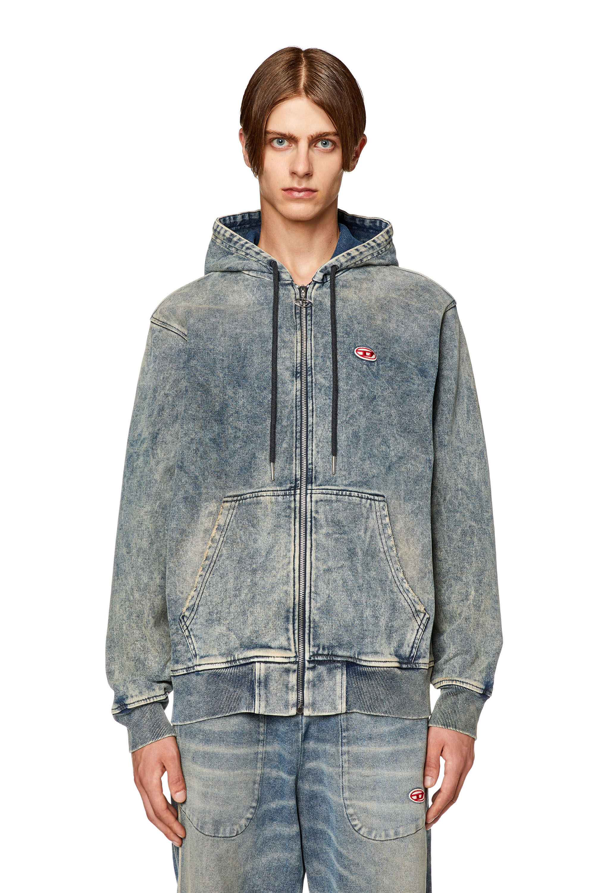 Diesel hoodie 2025 blue