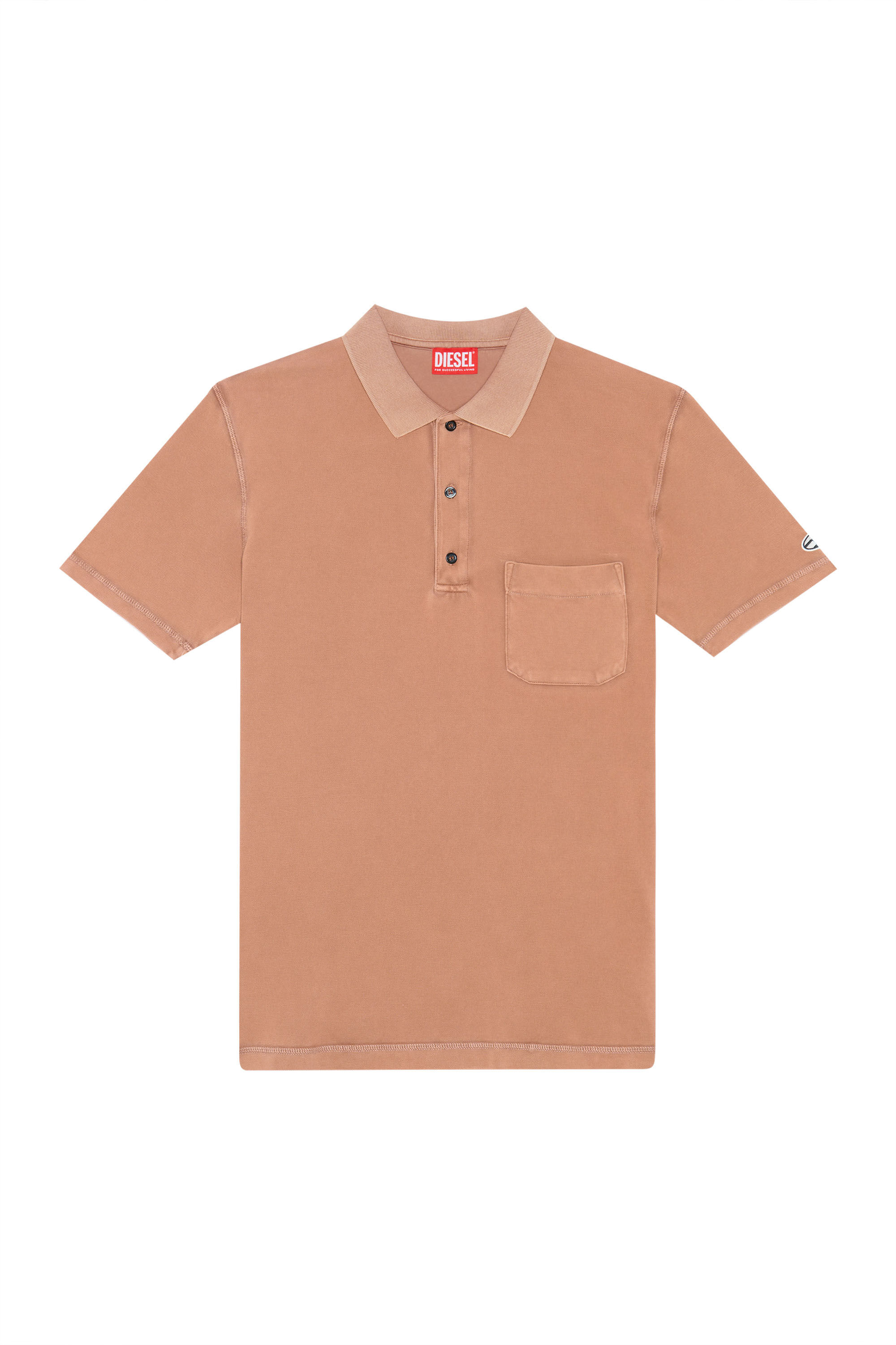 Diesel - T-POLO-WORKY-DOV-PE, Brown - Image 2