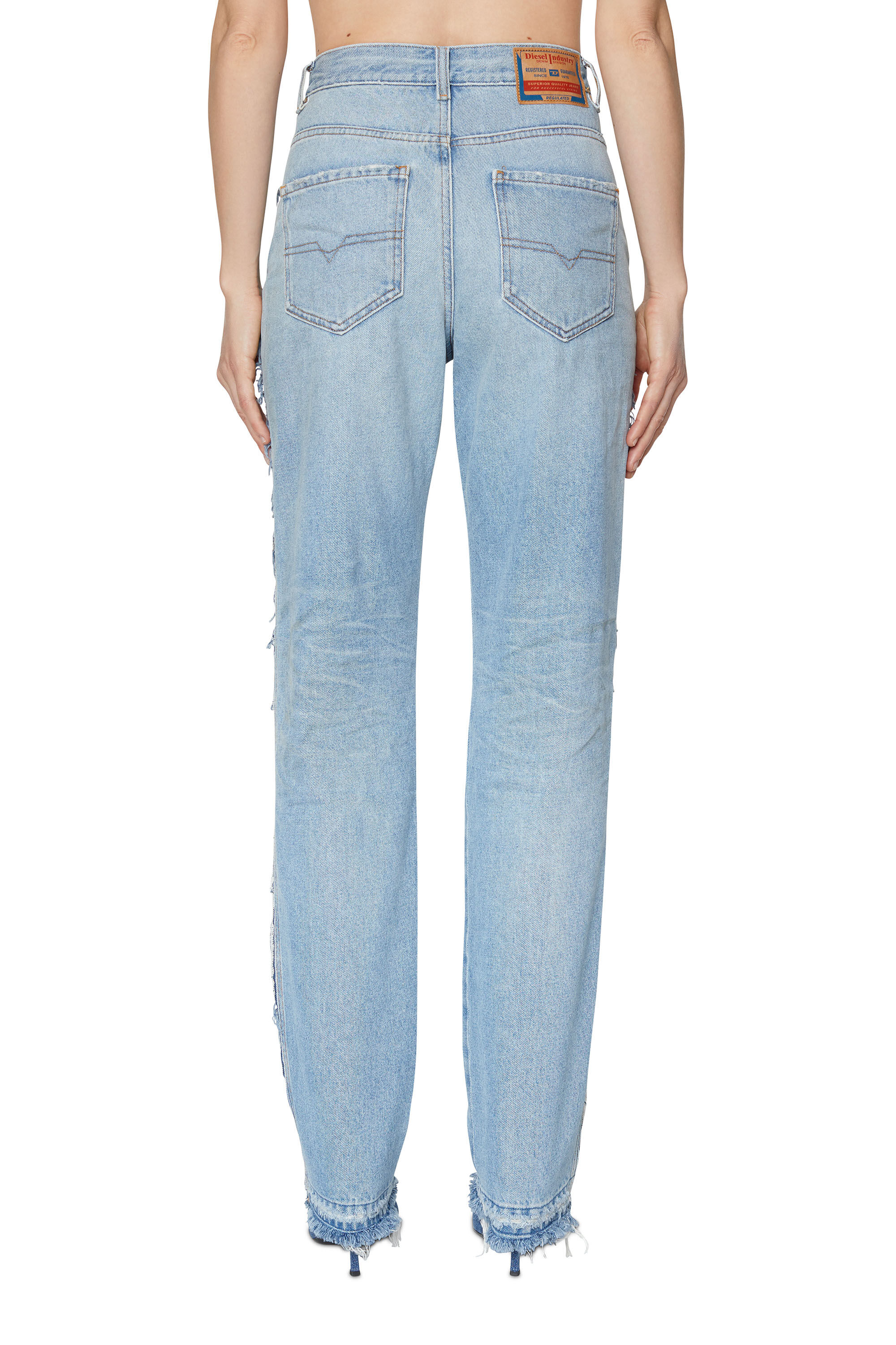 Diesel - 1956 D-Tulip 09E24 Straight Jeans, Medium blue - Image 4