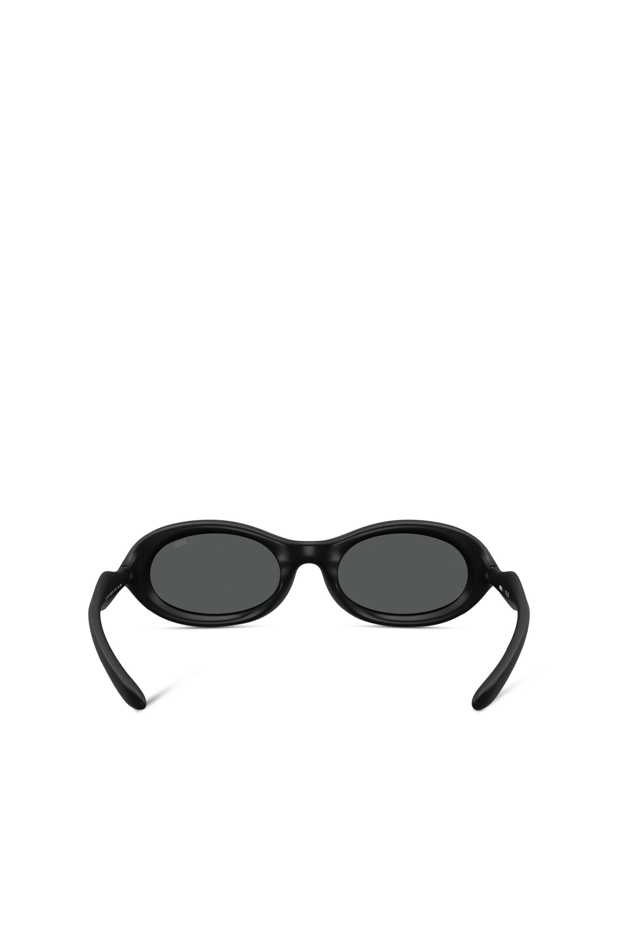 Women's Oval sunglasses | Black | Diesel