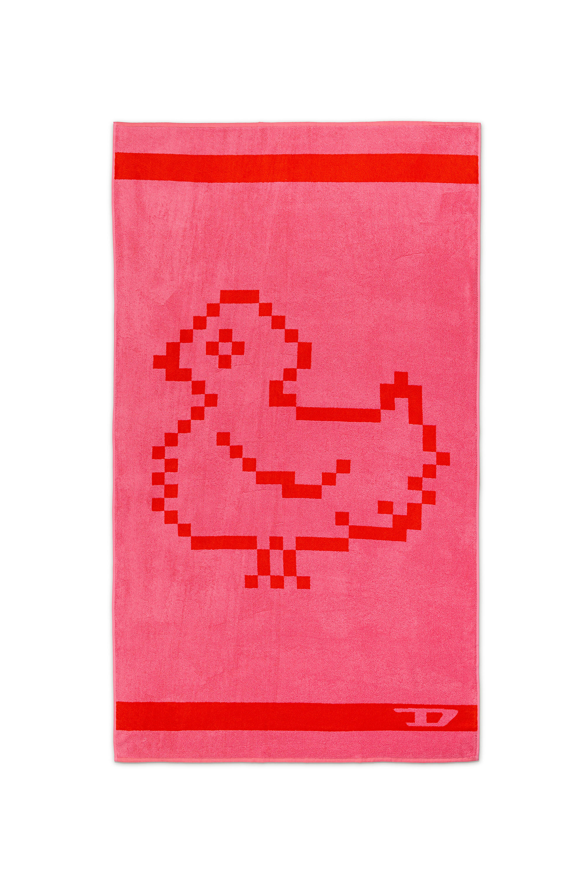 Diesel - 1018133  PIXEL TOYS 1 PINK/RED TOWEL, Unisex's Terry towel 100x180 cm in Red - 1