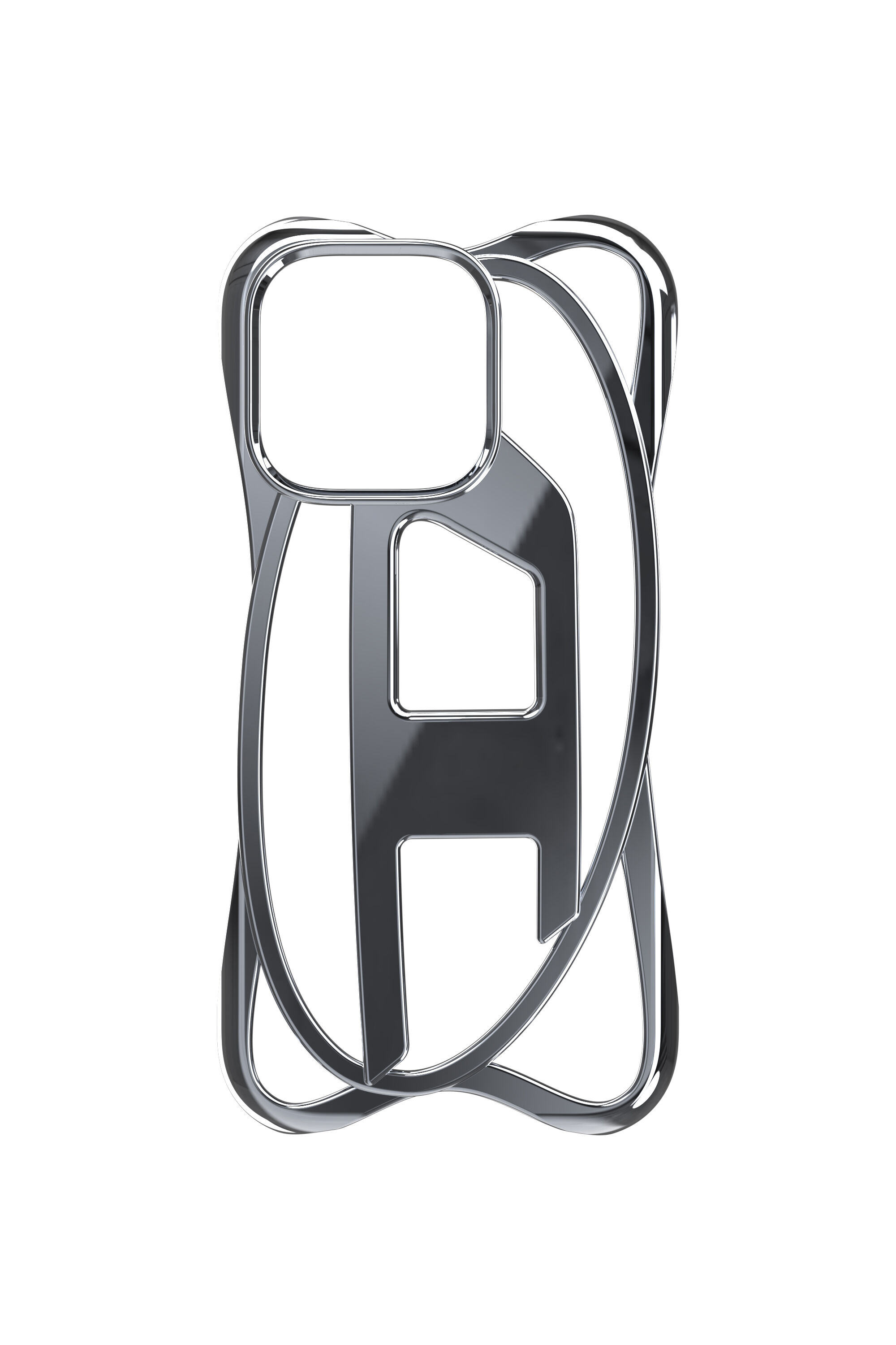 iPhoneアクセサリー DIESEL 60268 caged d case iPhone16Pro Women's Caged D Case iPhone 16 Pro | Grey | Diesel {{Country}}