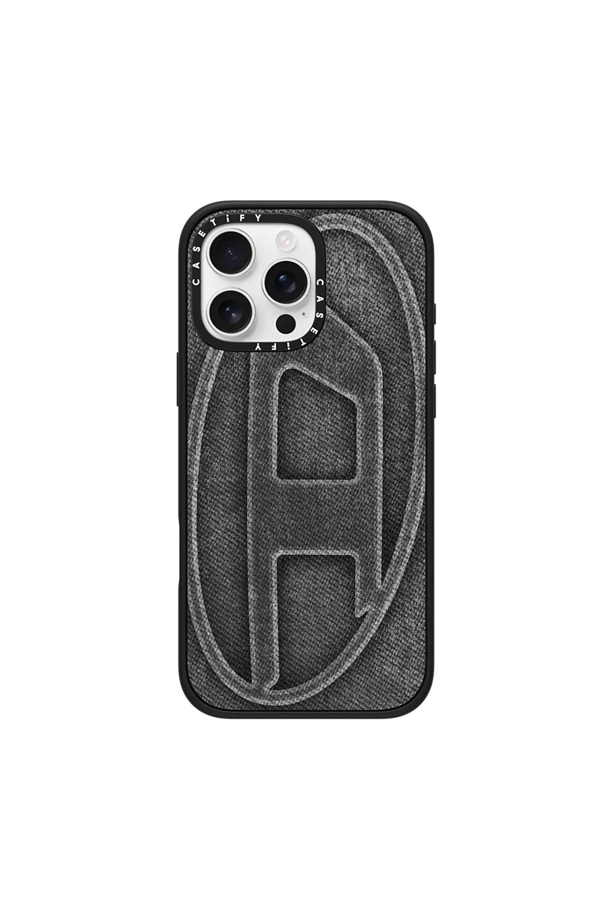 Women's Oval D impact case for iPhone 16 Pro Max | Black | Diesel