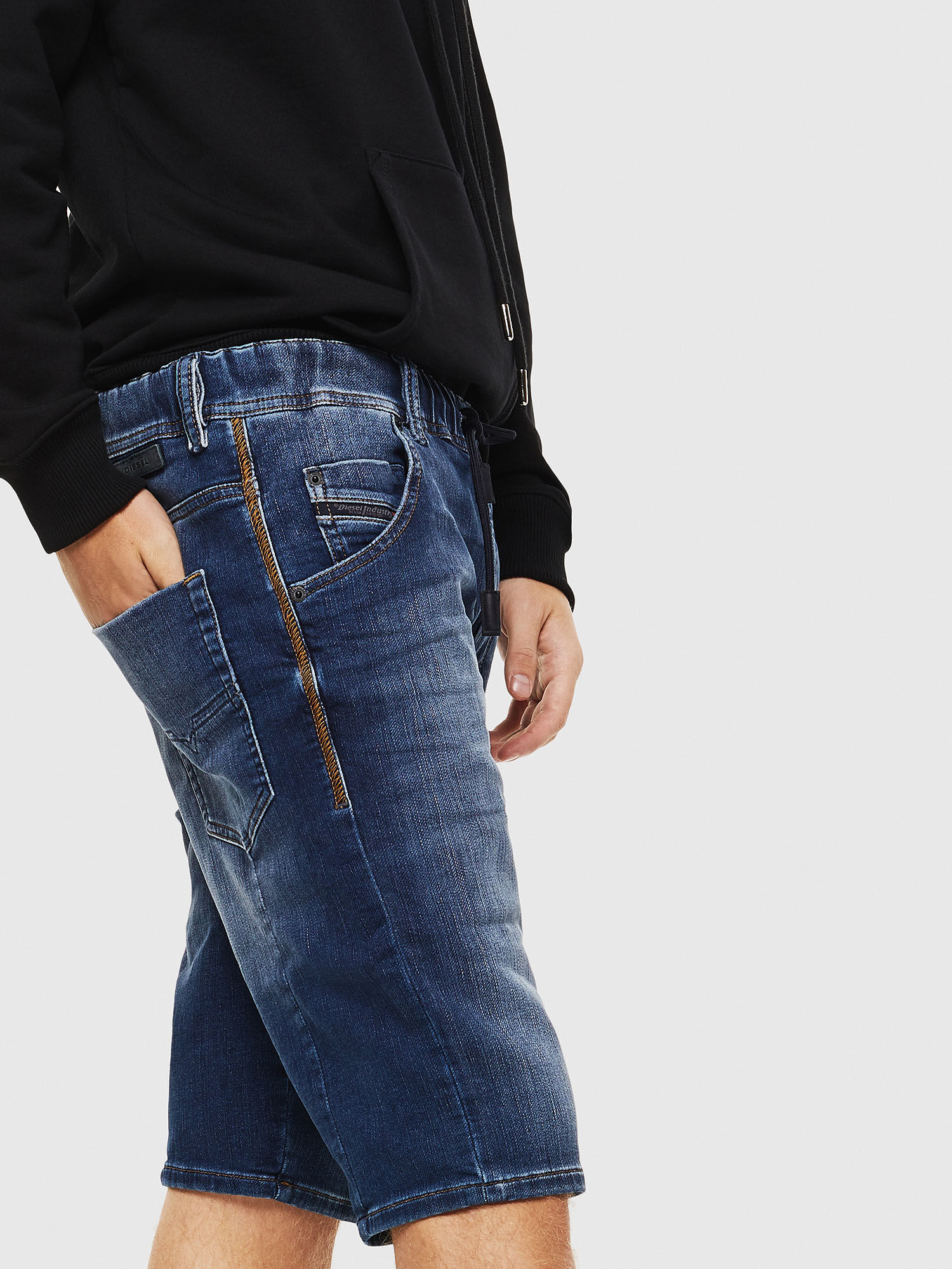 diesel krooshort denim shorts