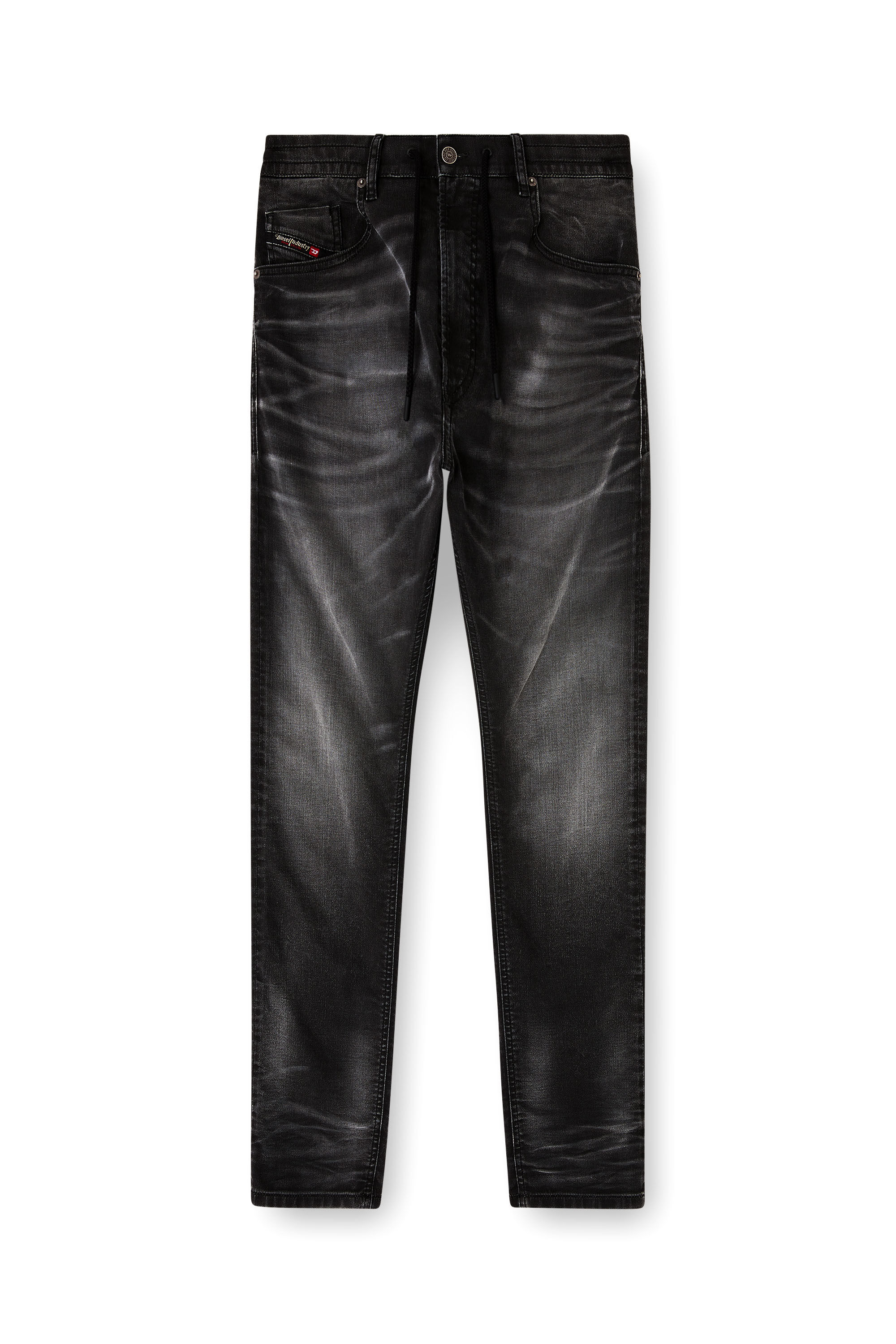 Men's Regular Jeans | Regular Waist 2032 D-Krooley Joggjeans®Black