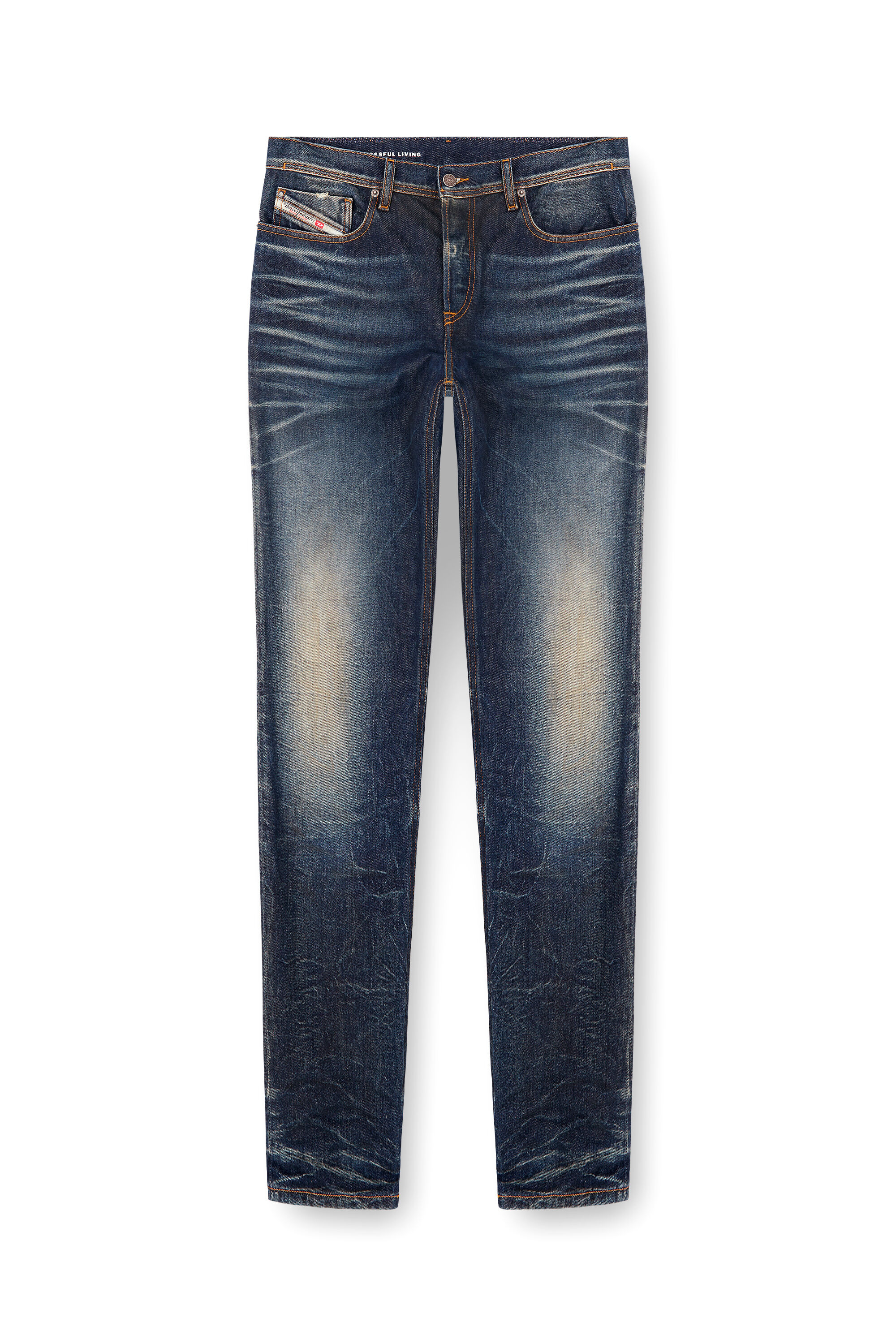 【FEPL】23SS★ Sweep one-tuck washing denim pants WTRTS22_indigo_2477f377-7dc9-