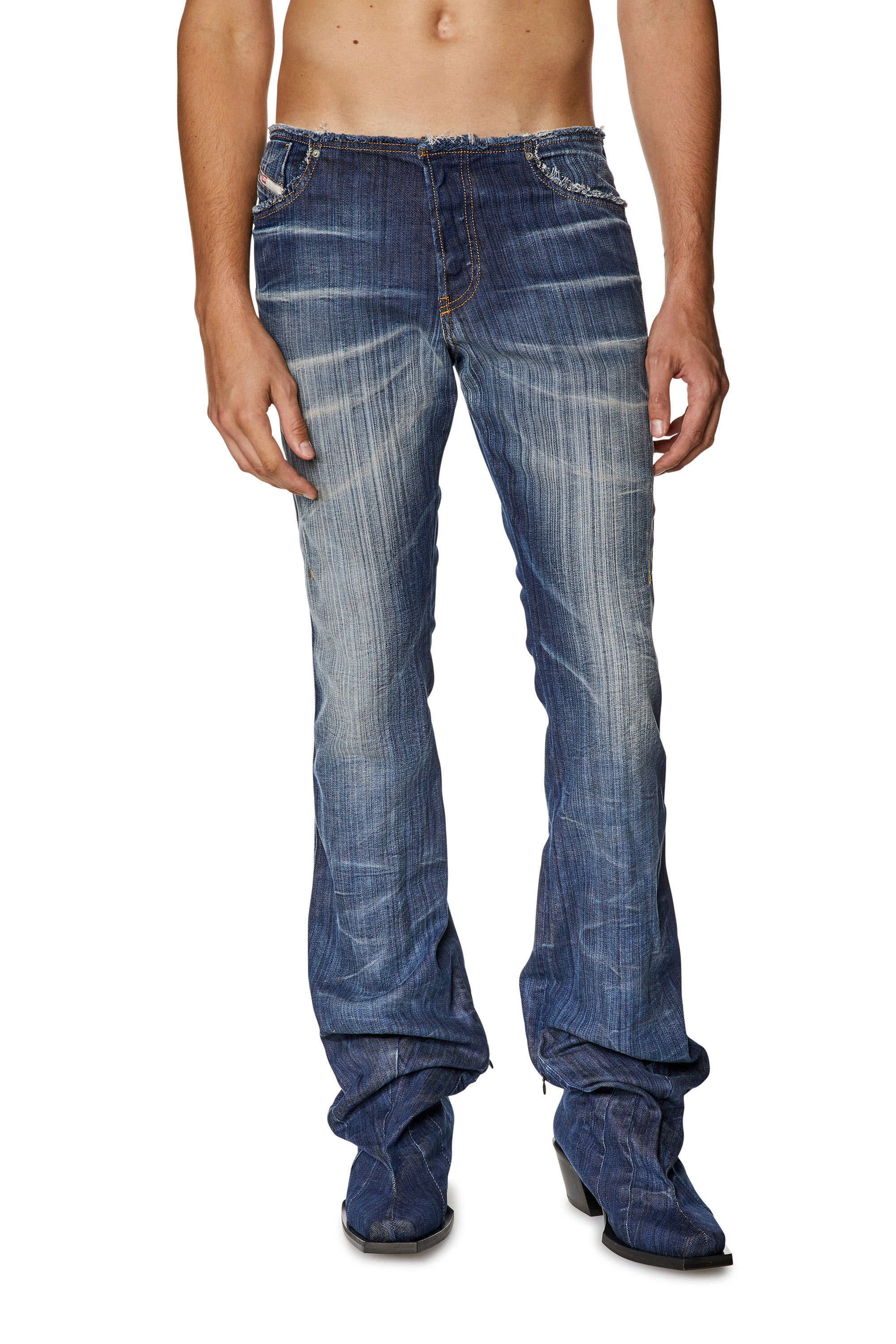 Men s Bootcut Jeans Dark blue Diesel D Bootcutboot