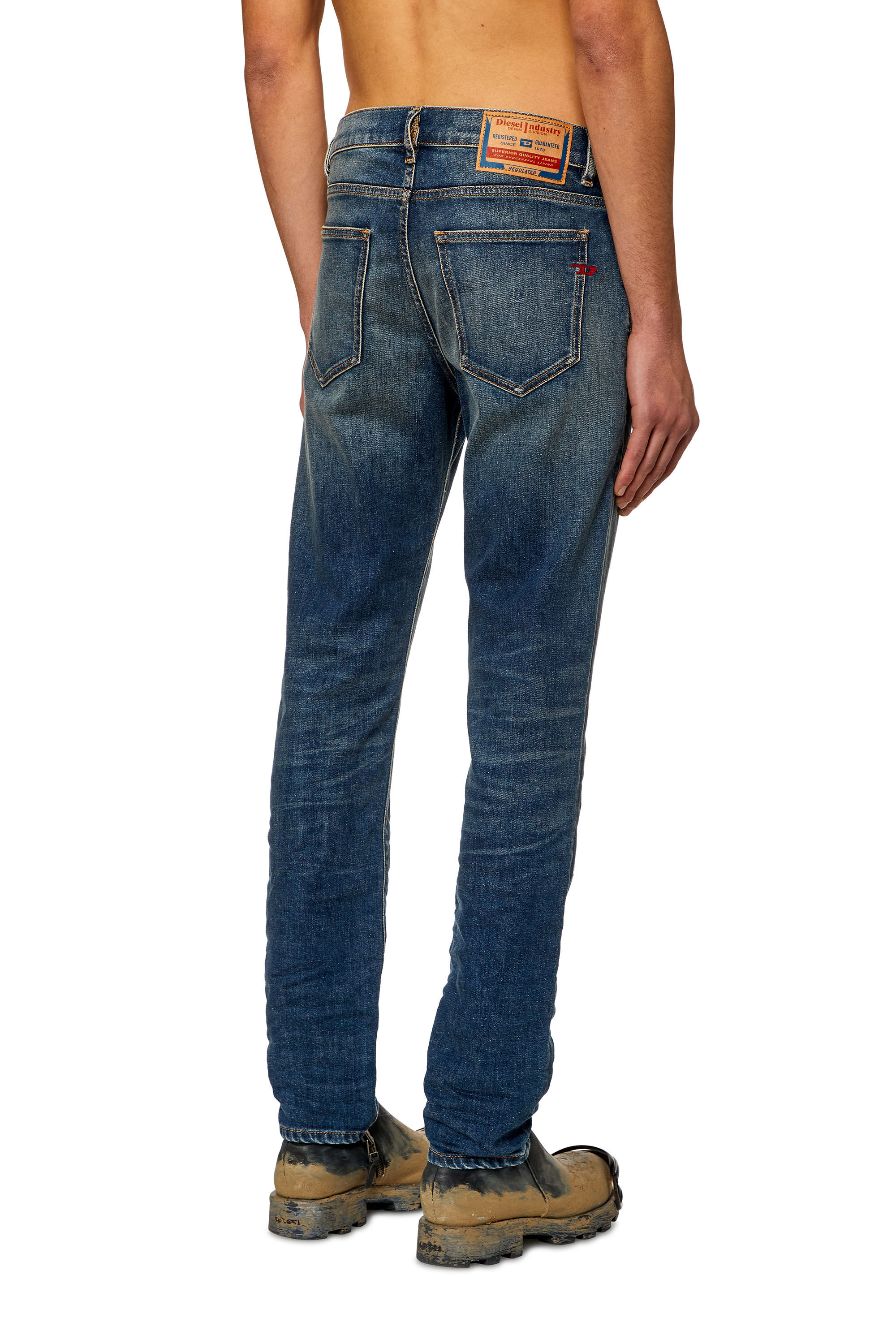 Men s Slim Jeans Dark blue Diesel 2019 D Strukt