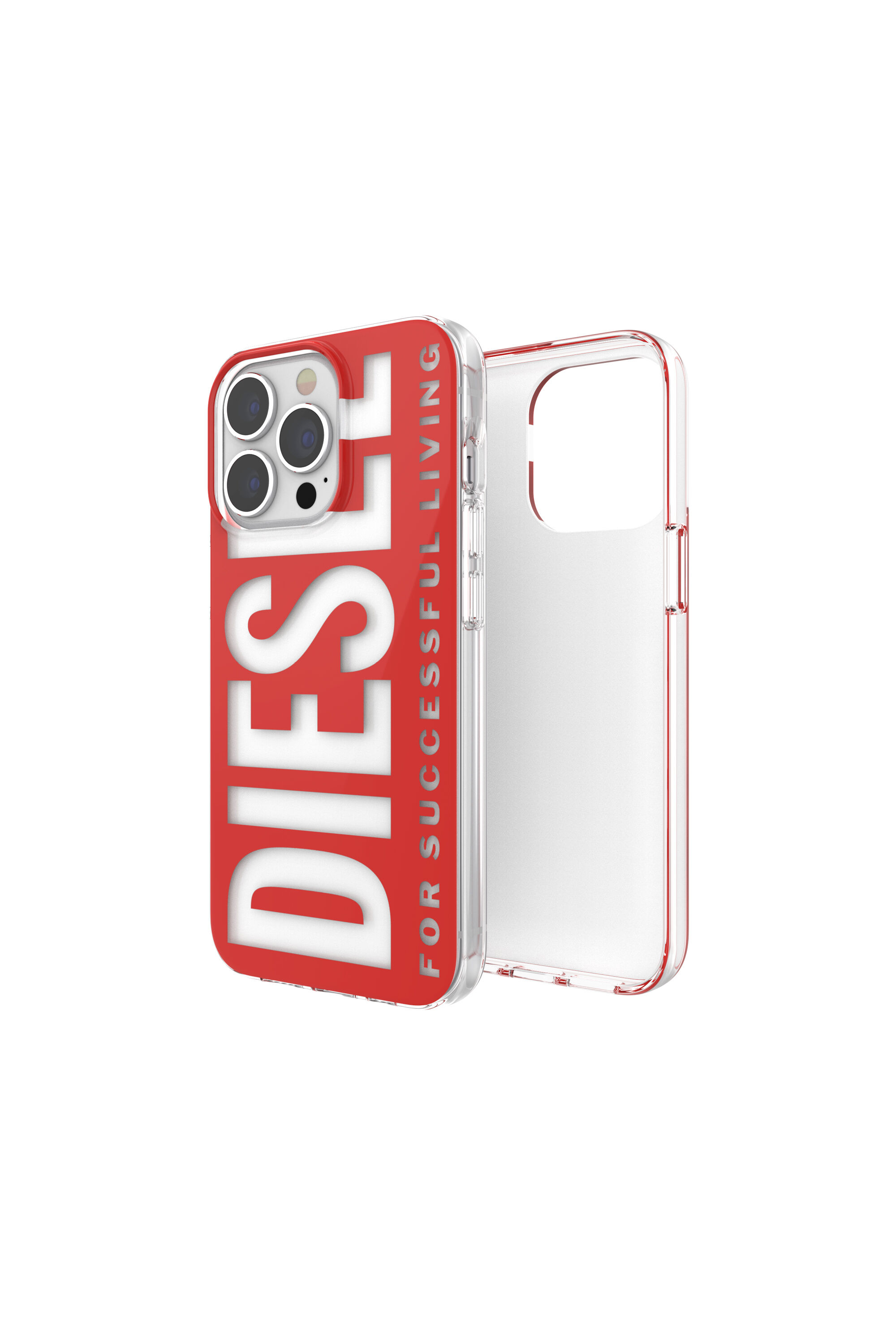 47203 STANDARDASE: Clear case for iPhone 13/13Pro | Diesel