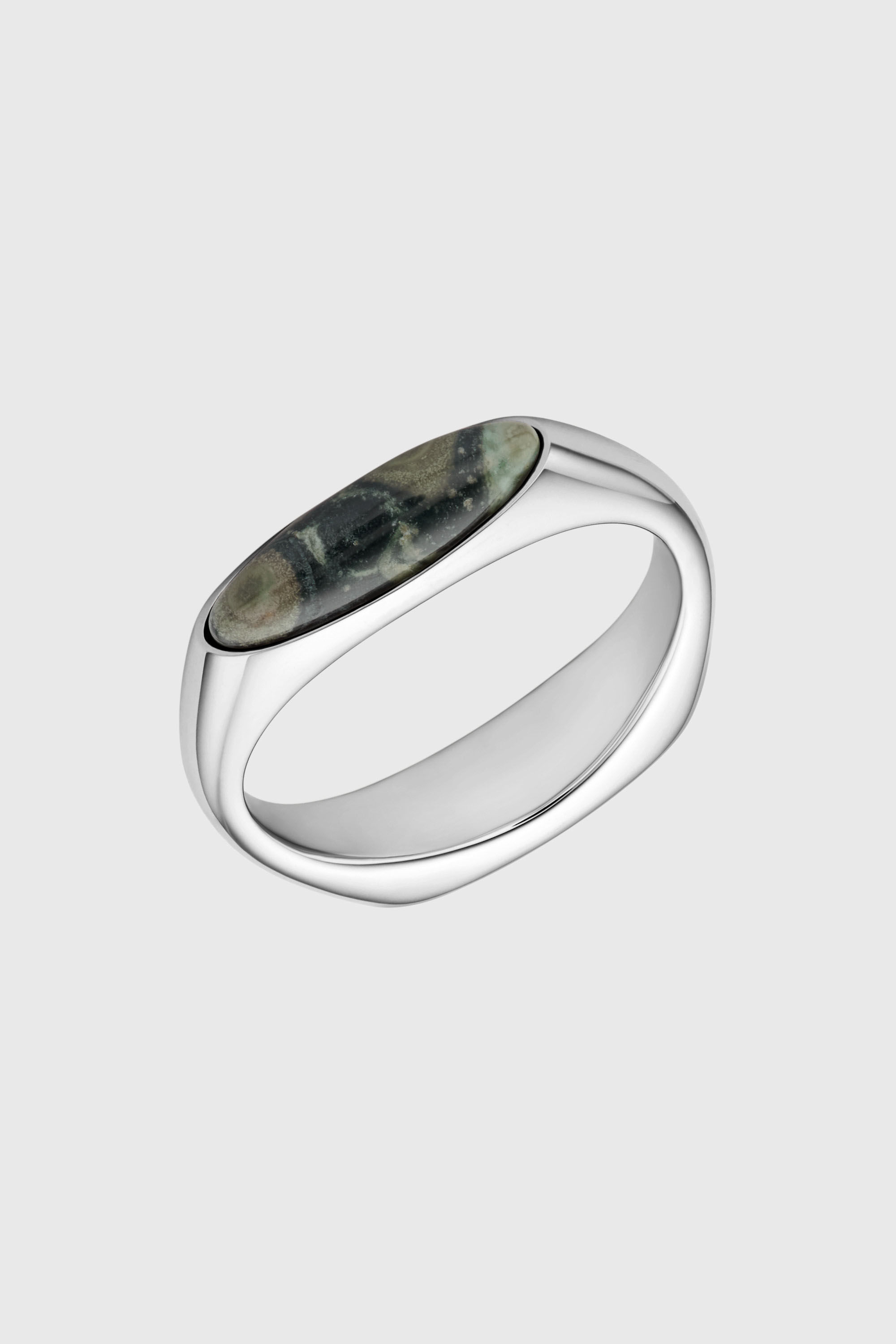 Diesel - DX167940 JEWELLERY, Unisex's Stainless Steel Signet Ring in Silver - 1