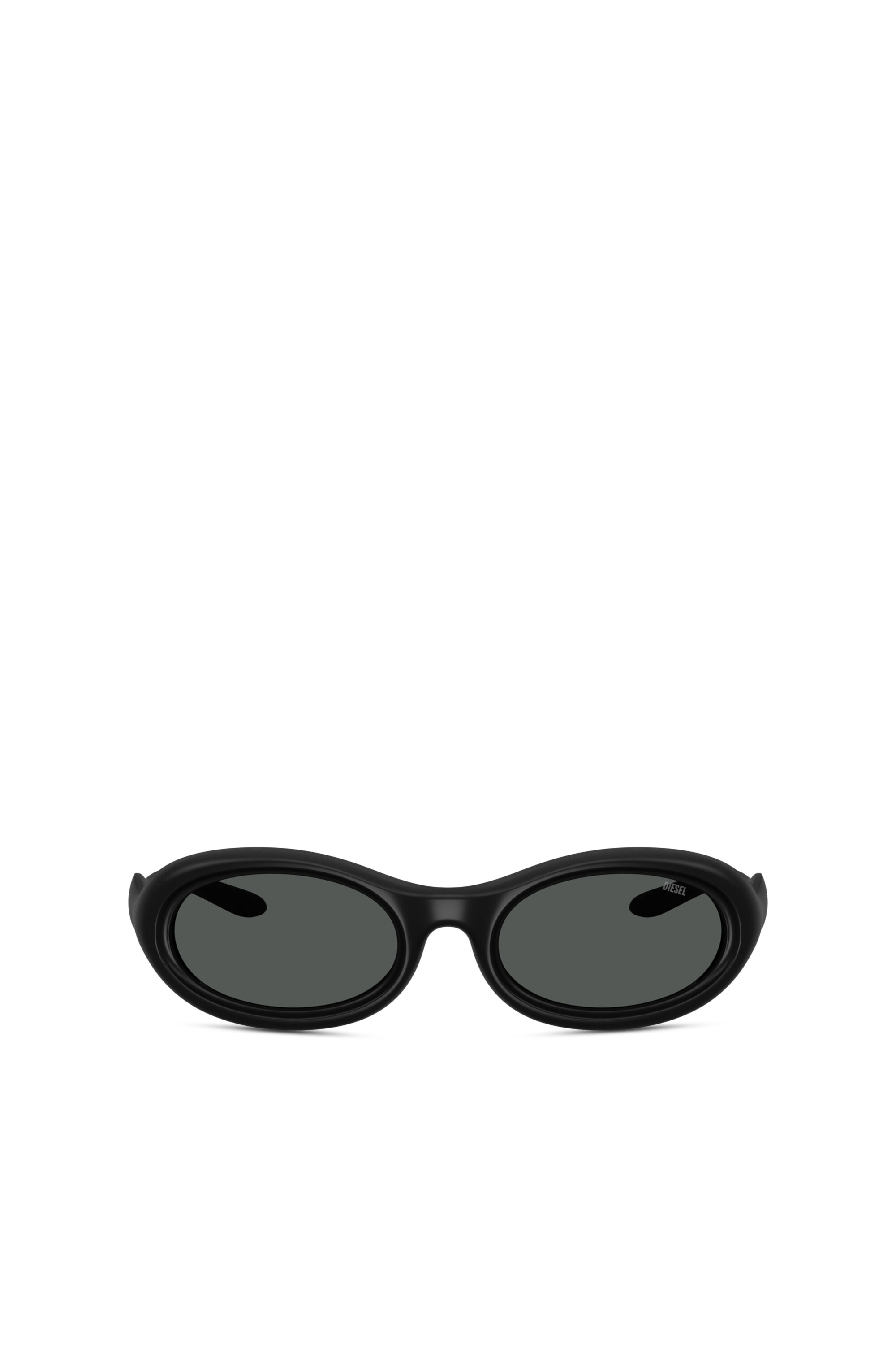 Women's Oval sunglasses | Black | Diesel