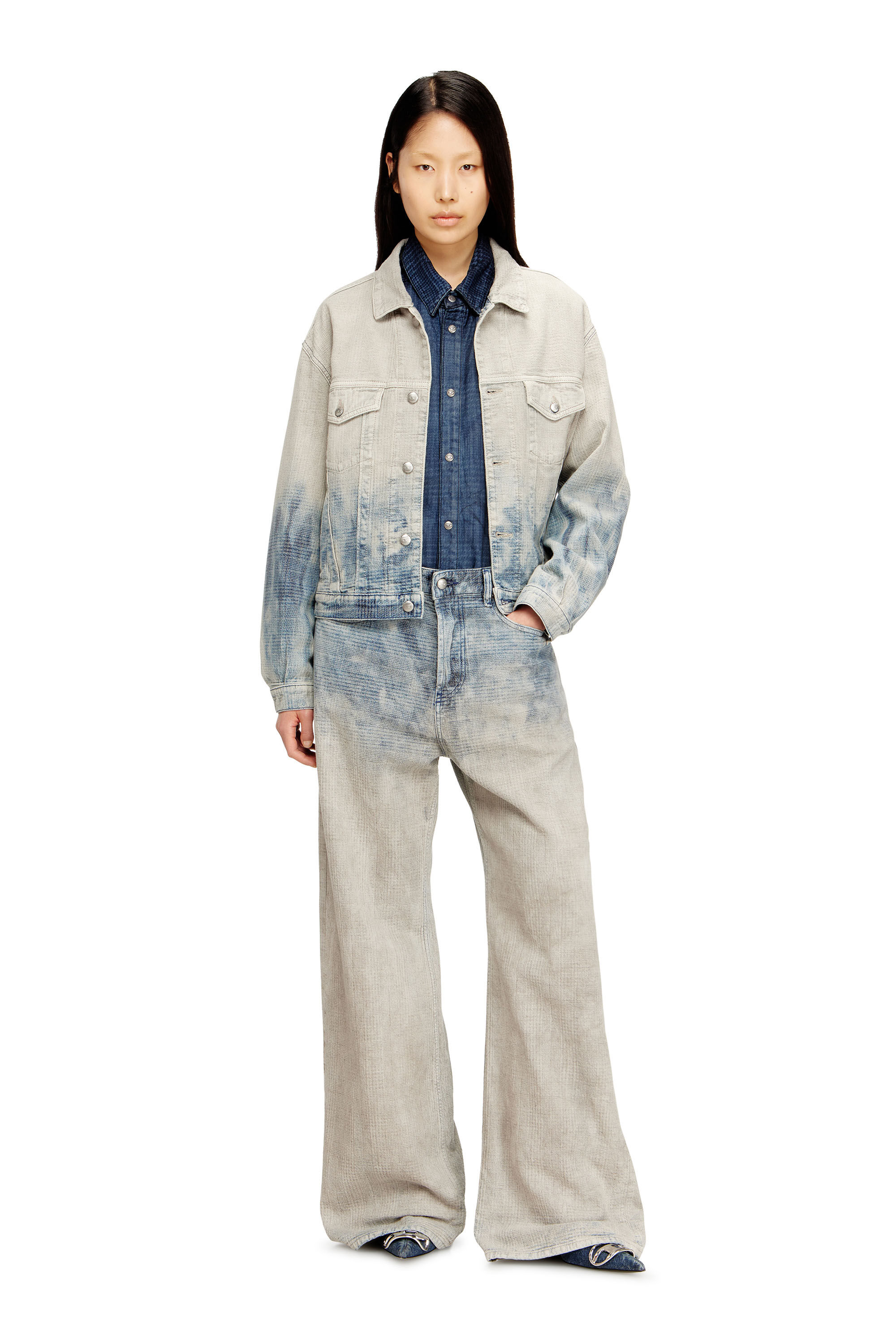 Women's Relaxed Jeans | Low Waist 1996 D-Sire | Light Blue | Diesel GB