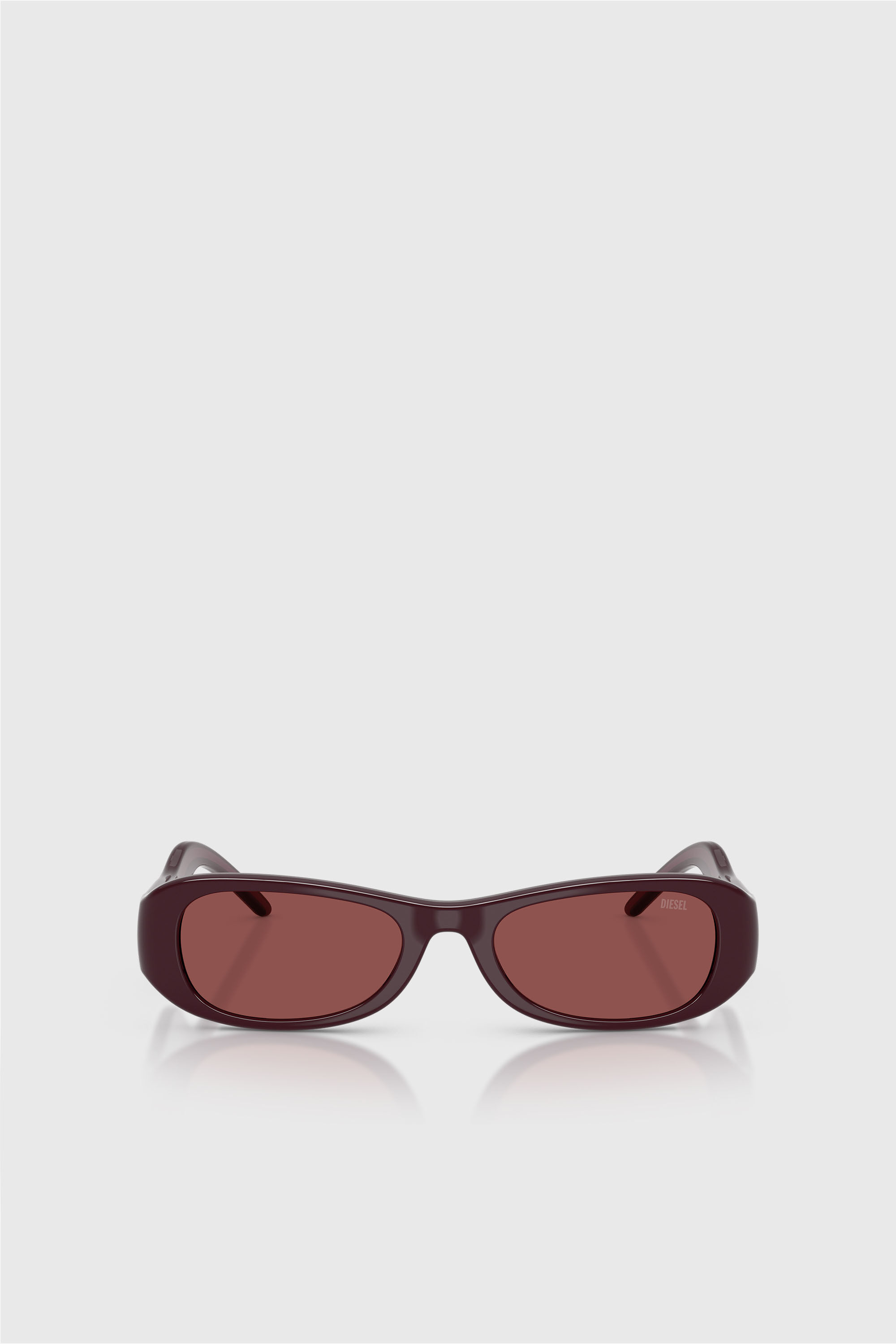 Diesel - 0DL3020U, Unisex's Pillow Sunglasses in Burgundy - 1