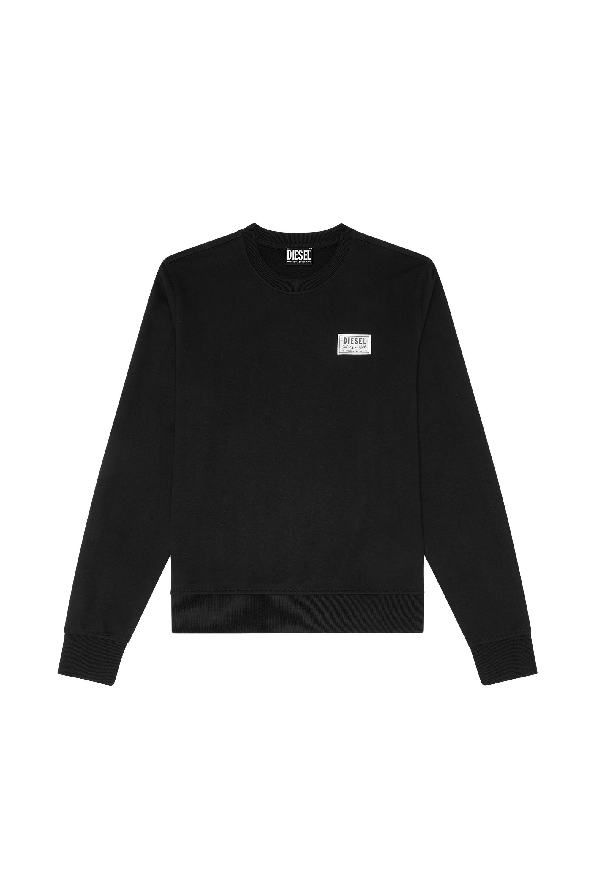 Diesel sales black sweatshirt