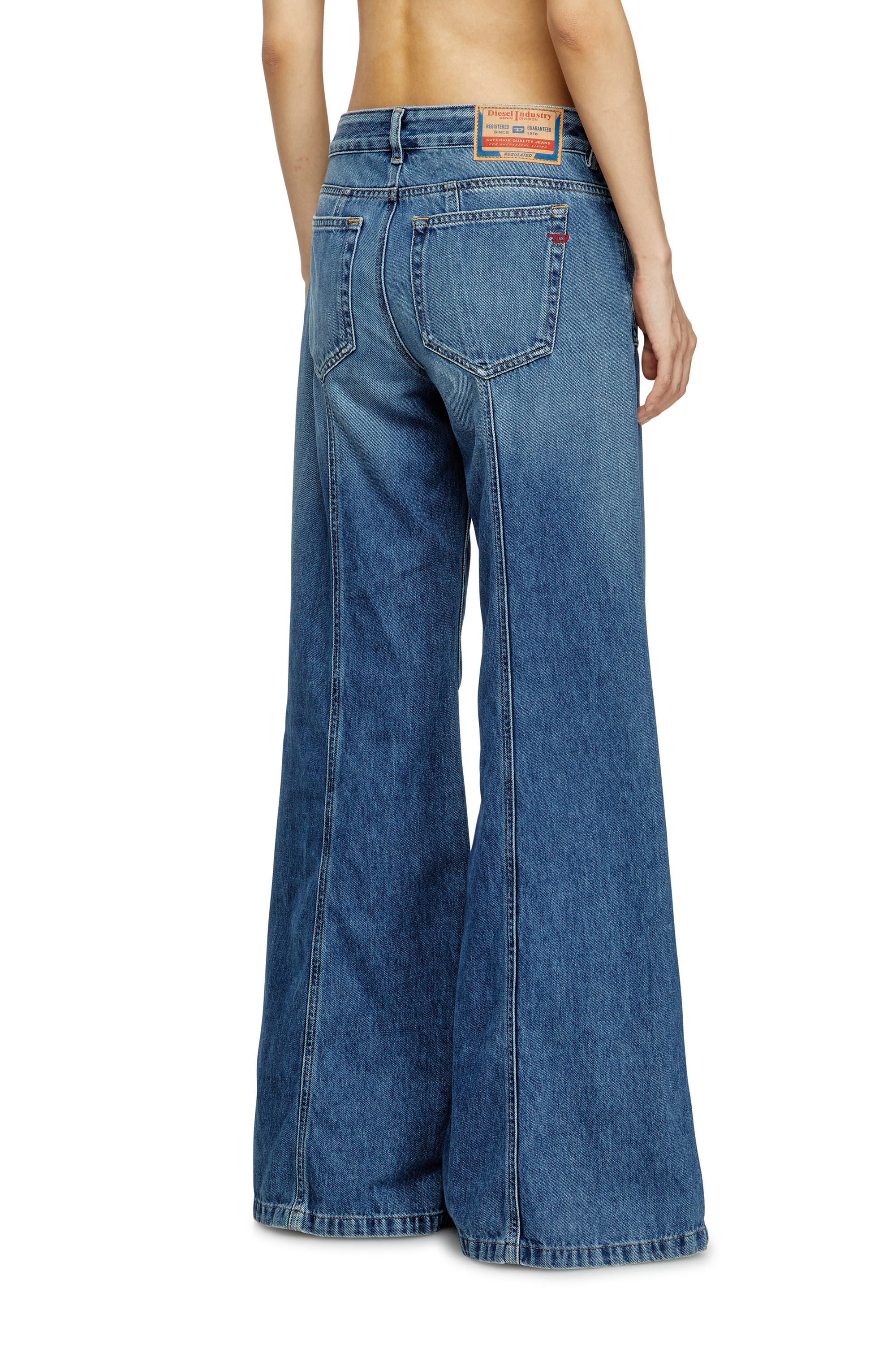 Women's Flare Jeans | Medium blue | Diesel D-Akii