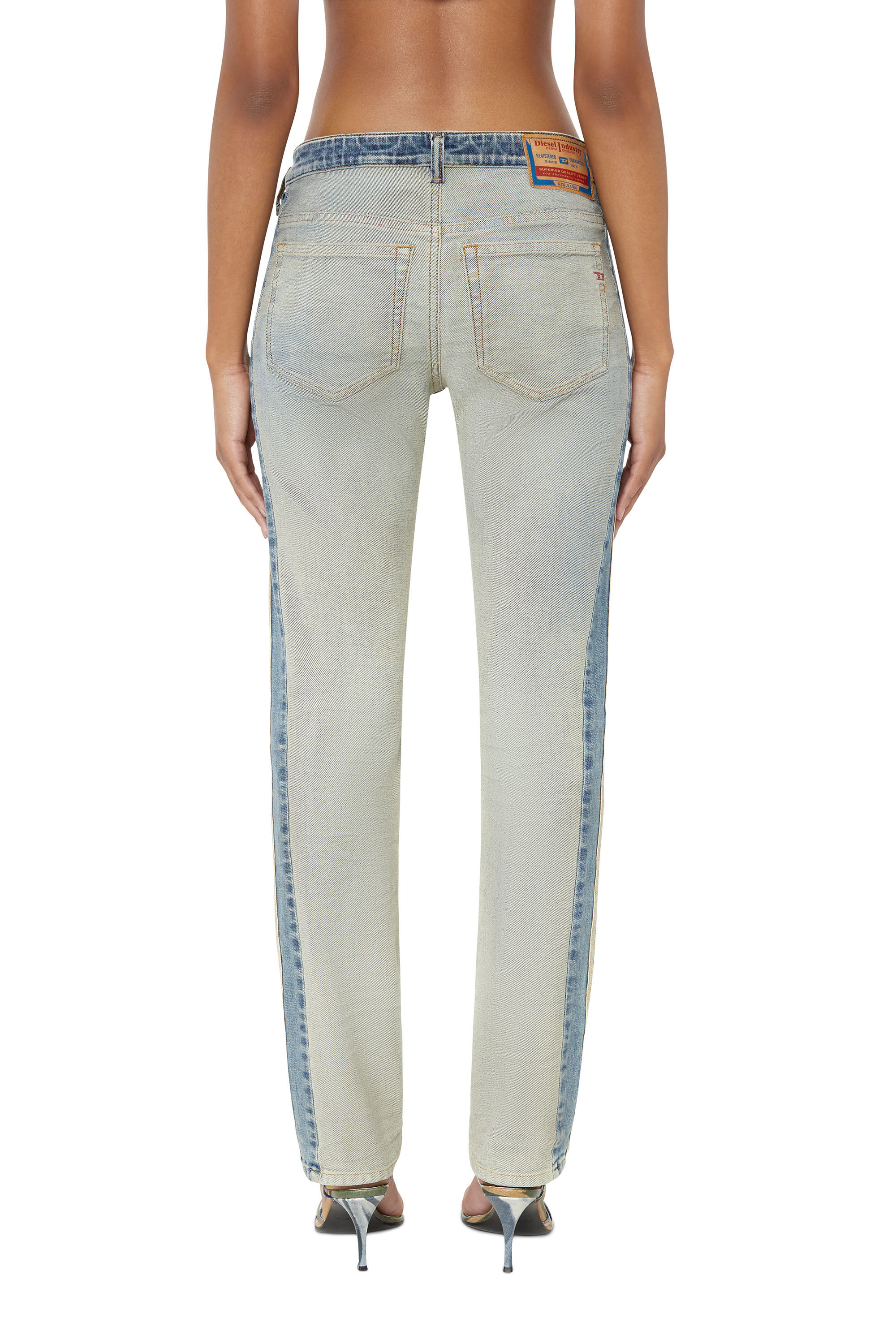 Diesel - 2002 09E20 Straight Jeans, Medium blue - Image 4