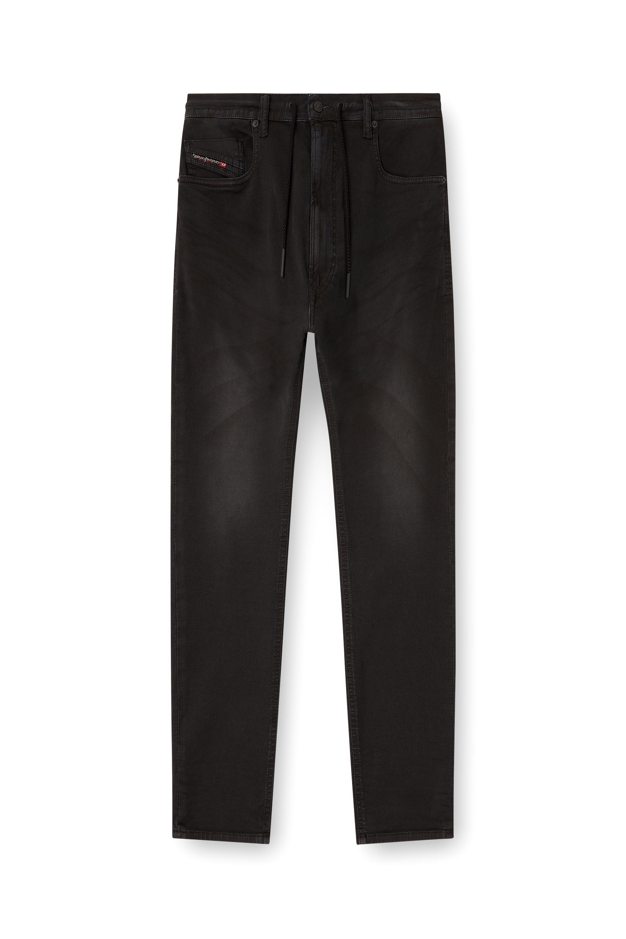 Men's Regular Jeans | Regular Waist 2032 D-Krooley Joggjeans®Black
