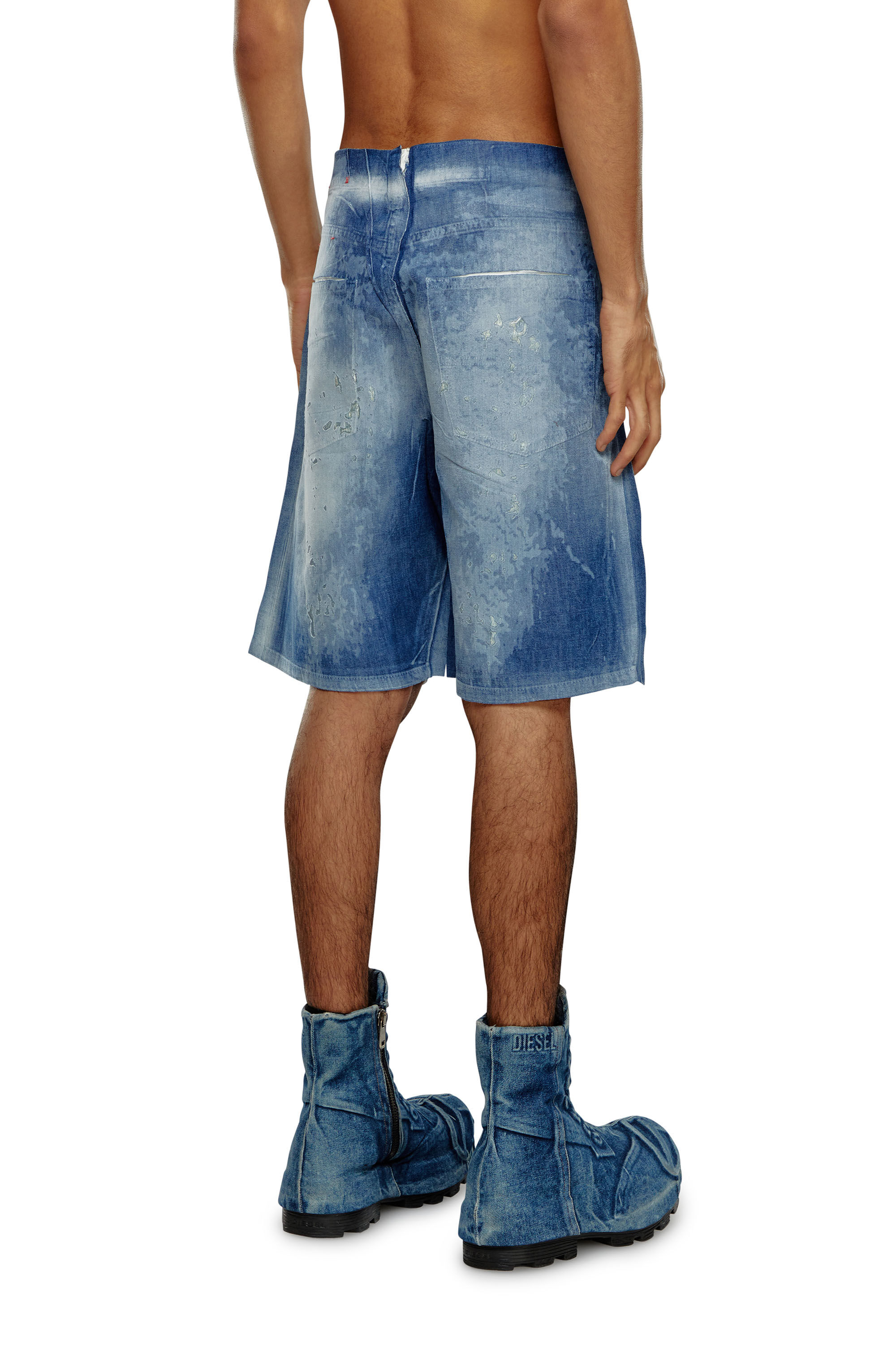 Mens denim hot sale shorts diesel