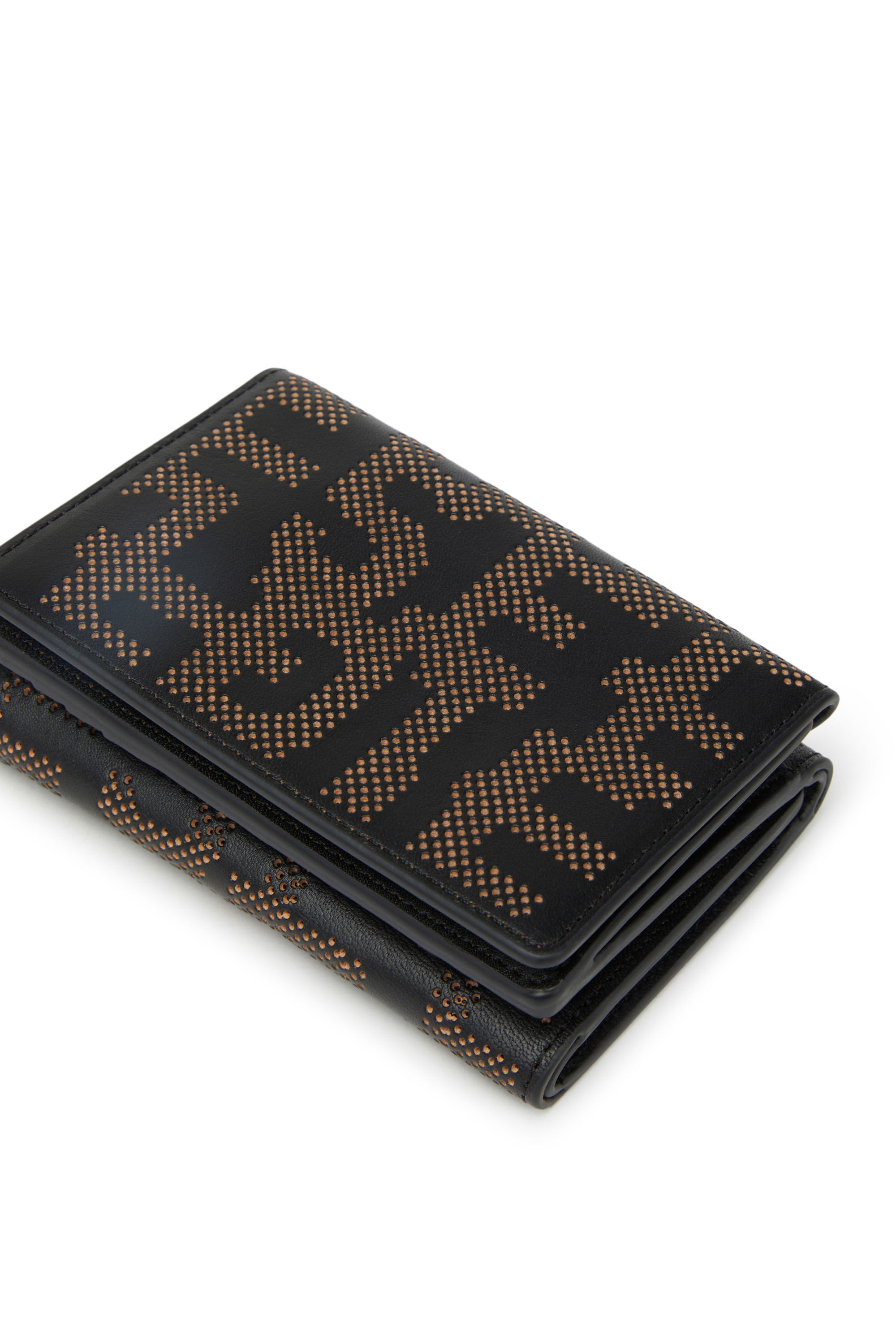 Fendi tri deals fold wallet