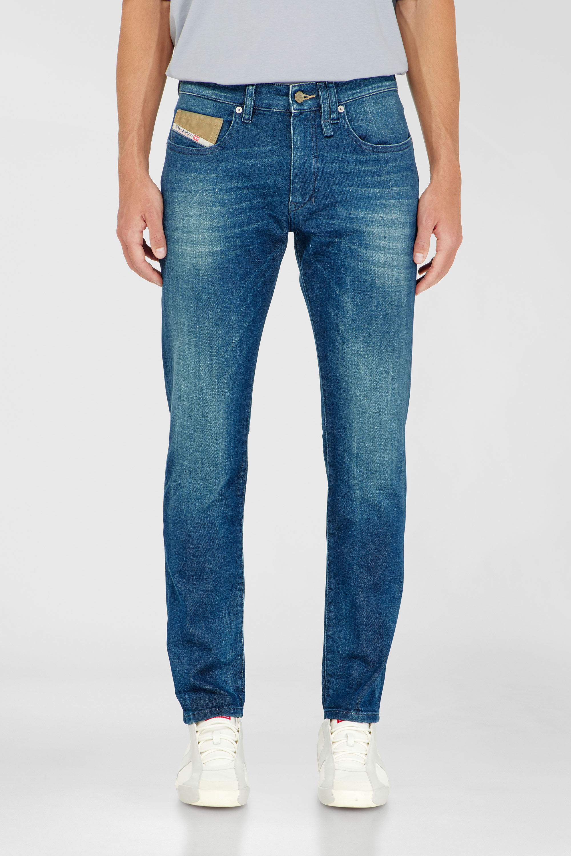 Diesel - Man's Slim Jeans 2019 D-Strukt 0PBBZ, Medium blue - 4