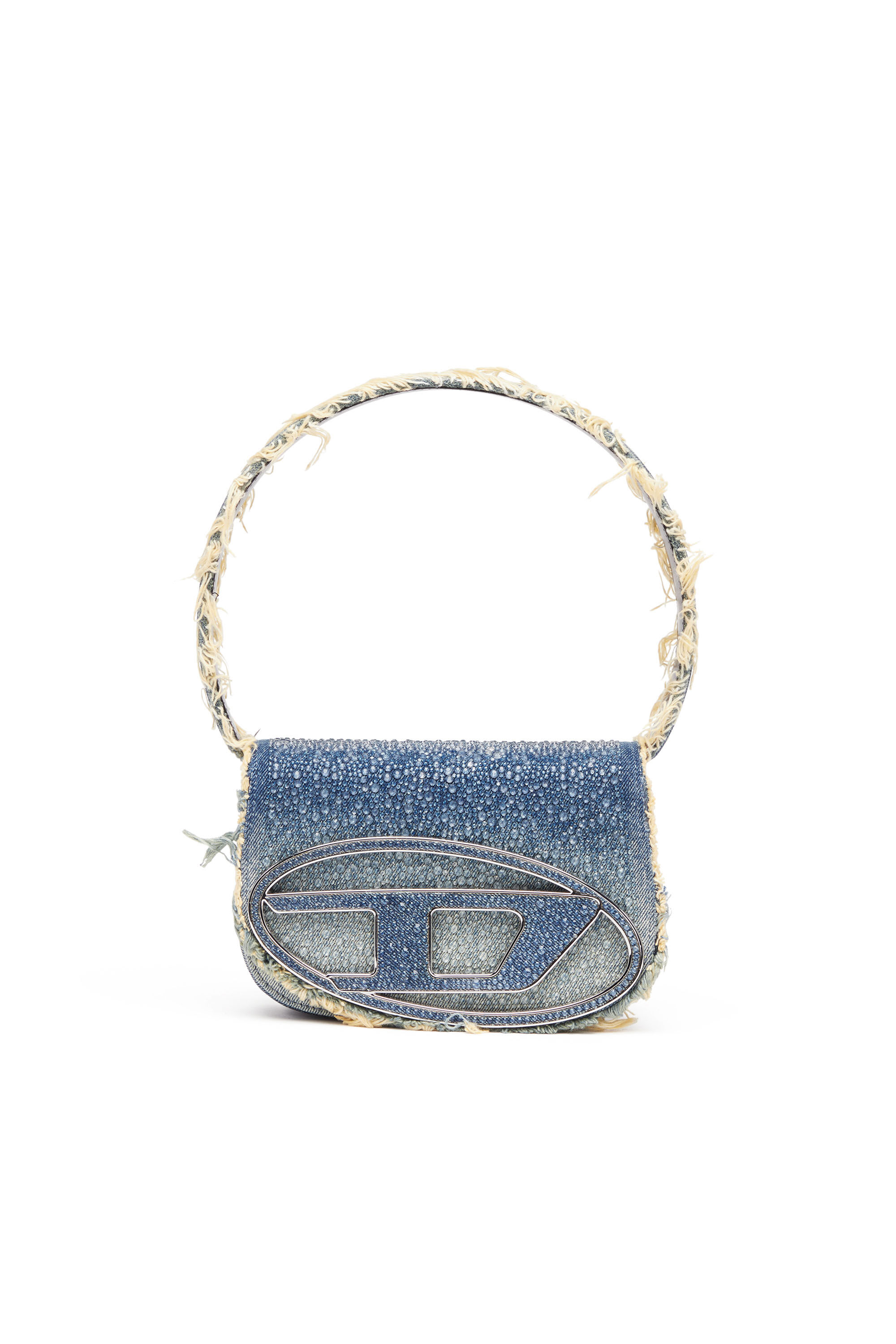 ショルダーバッグ・ポシェット DIESEL FW25 Diesel Bags.. Denim (X08396 P8238H8457) Diesel 1dr denim shoulder bag | The Fashion Square