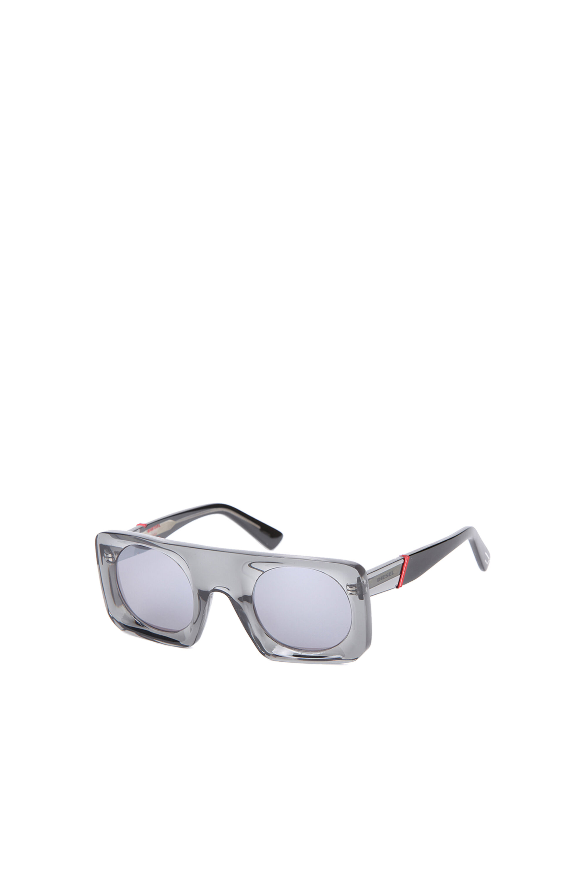 Diesel - DL0292, Unisex's 40th anniversary sunglasses in Gray/Black - 2