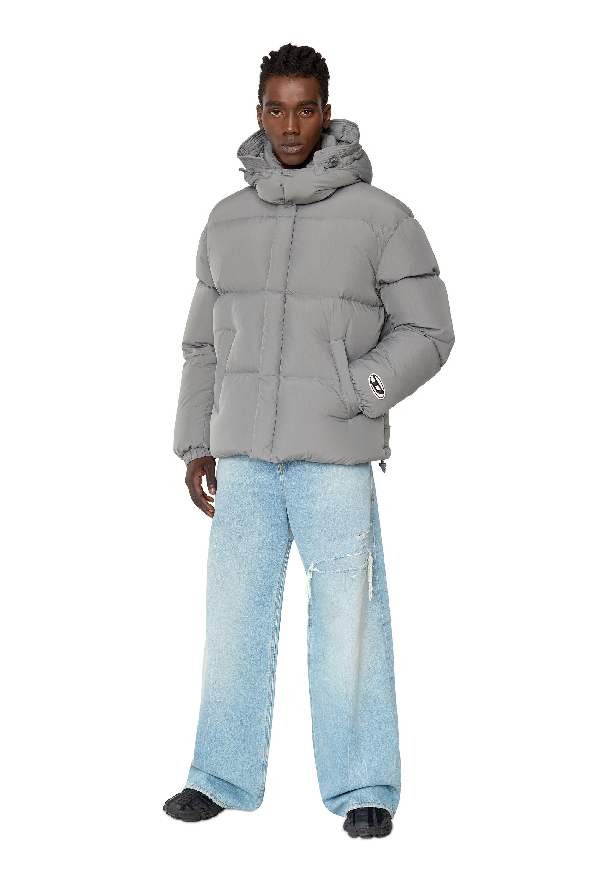W-ROLF-NW Man: Polygiene ViralOff® down jacket | Diesel