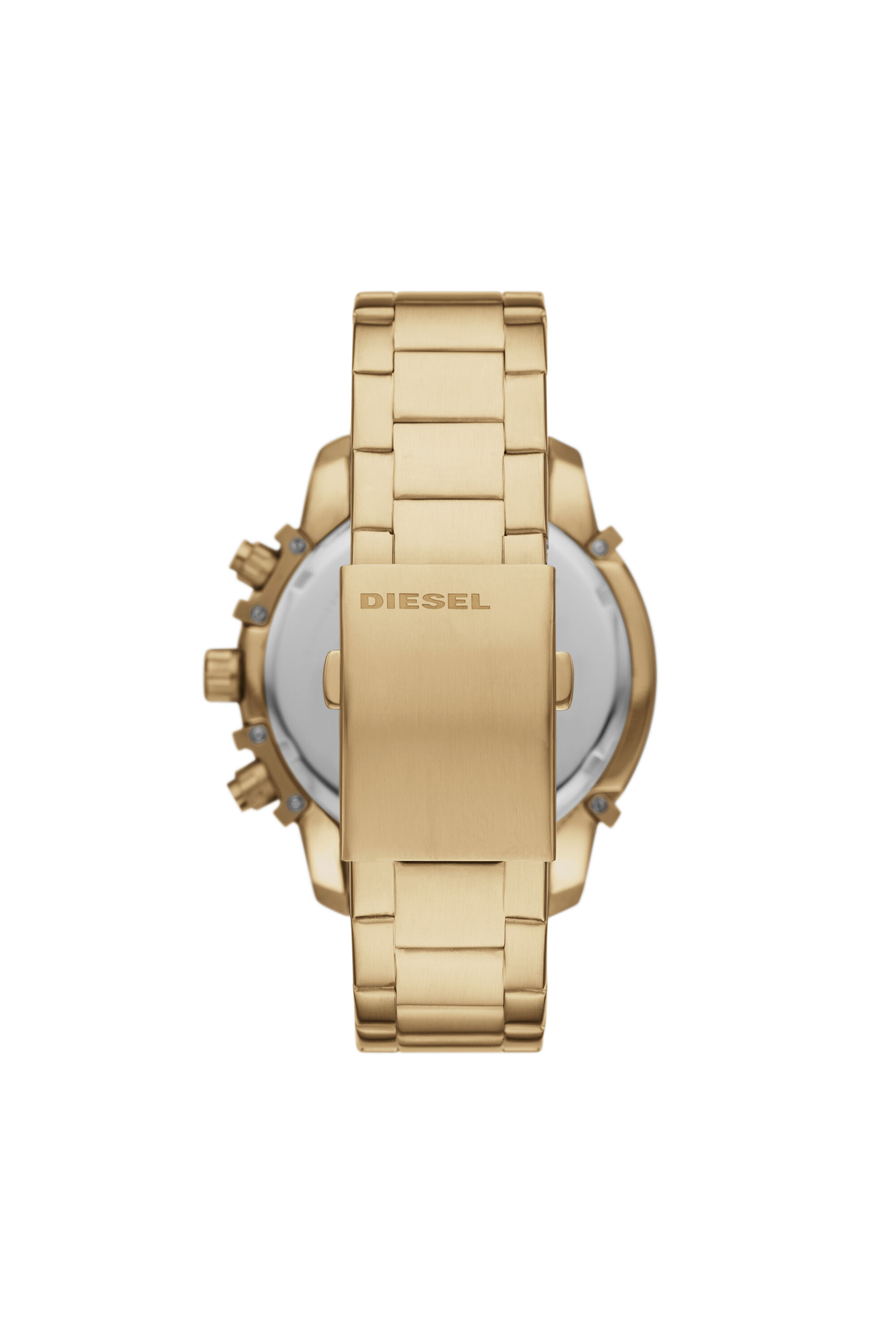 DZ4595 Men s gold colored steel chronograph Diesel Griffed
