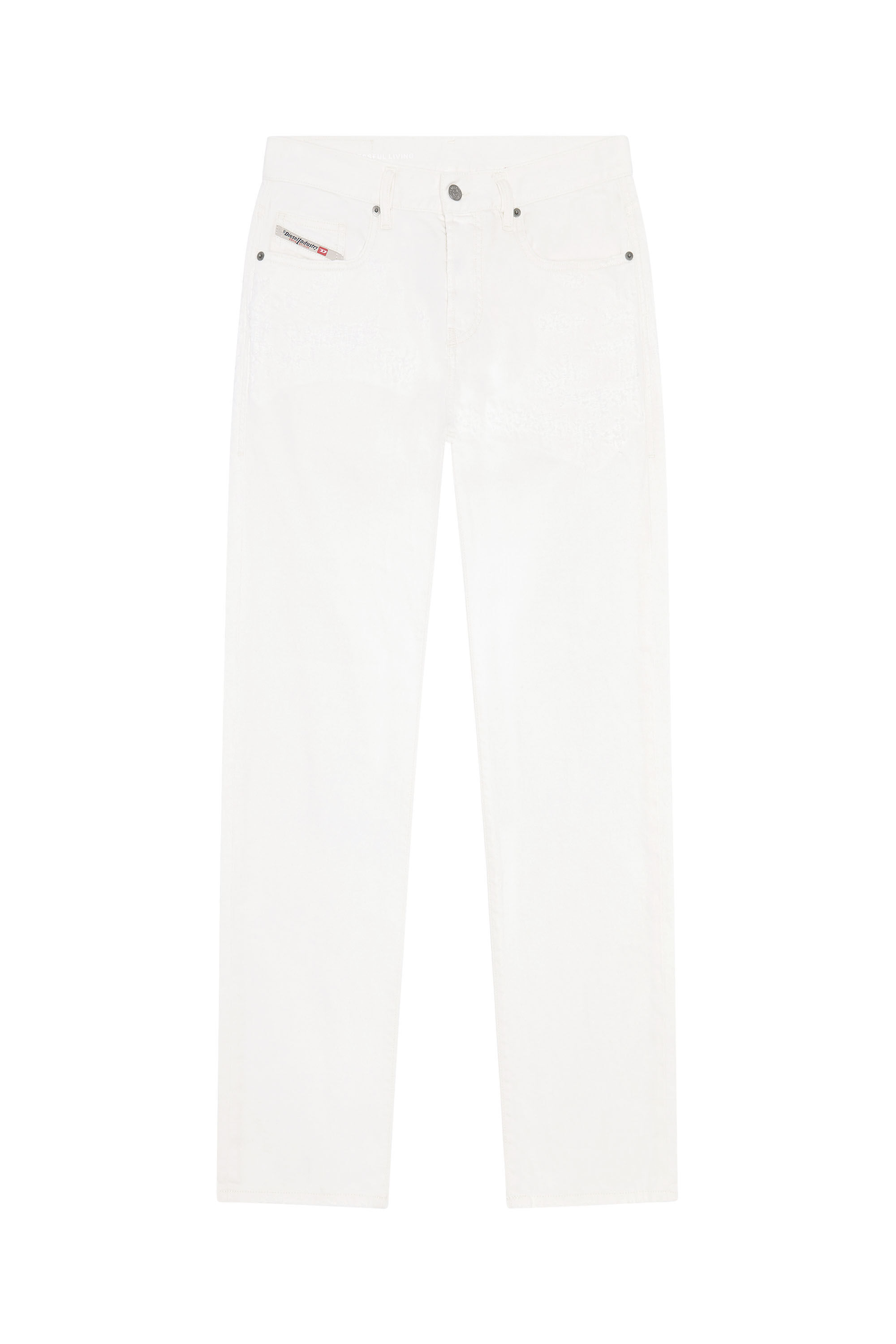 Men s Straight Jeans White Diesel 2020 D Viker