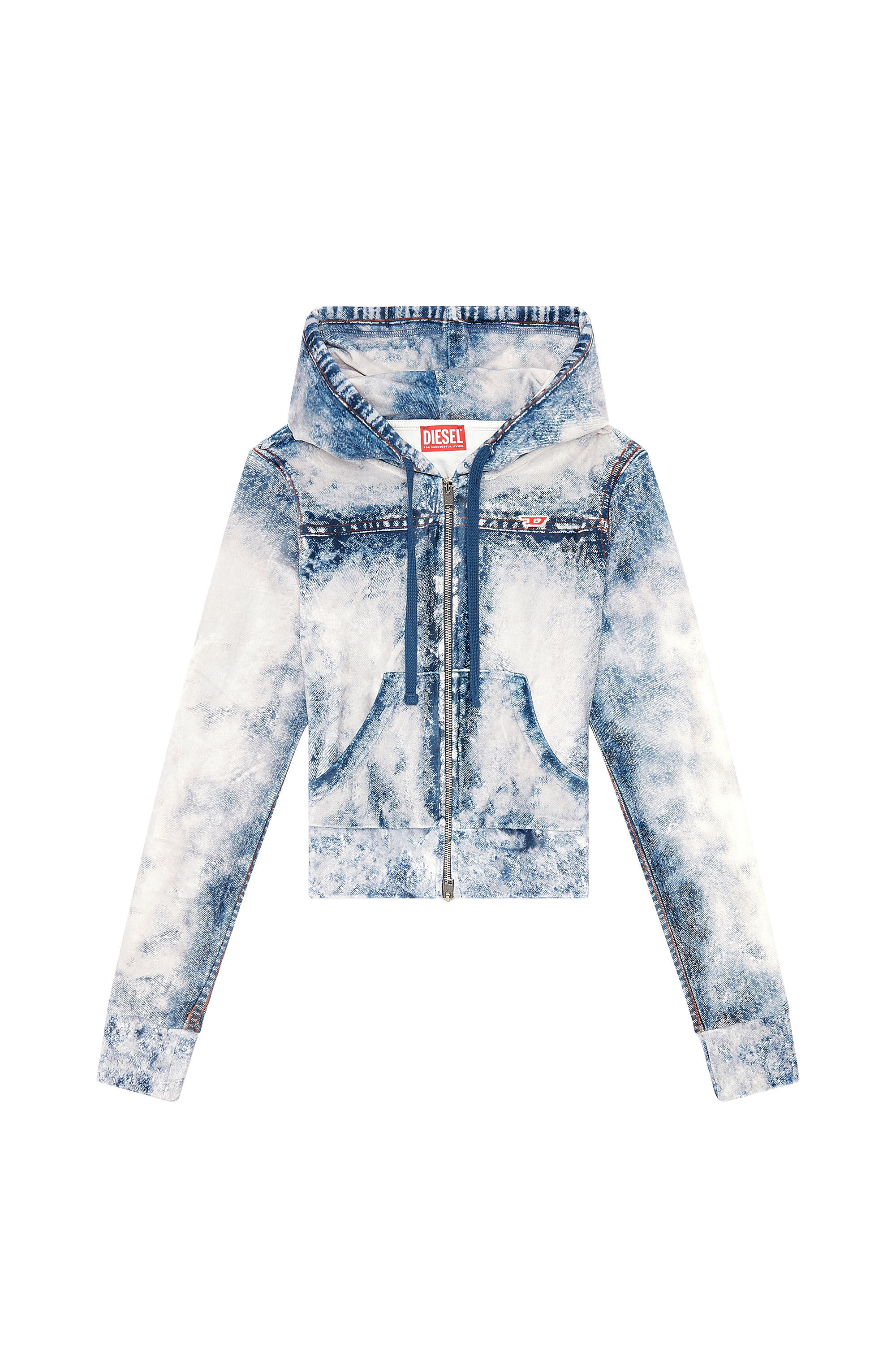 Diesel cropped hoodie outlet