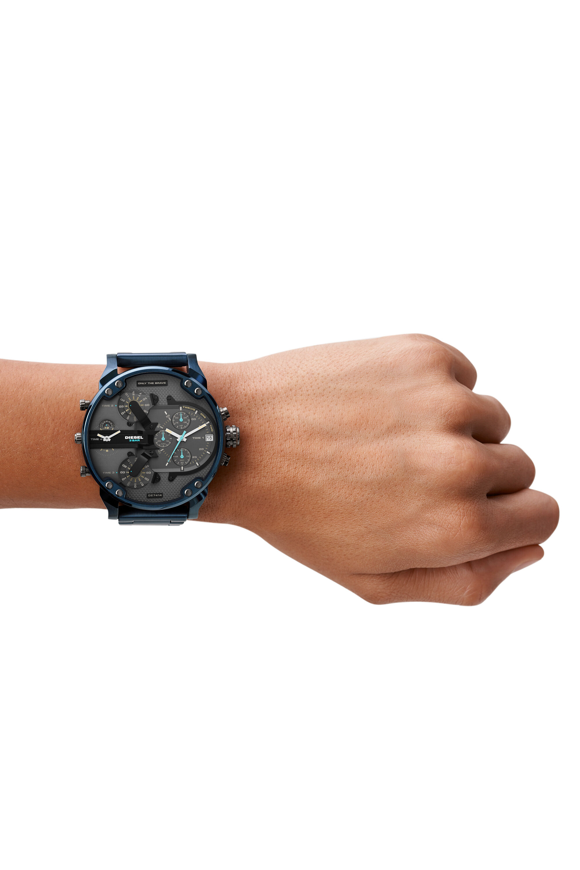 DZ7414 Man Mr. Daddy 2.0 chronograph watch stainless steel Diesel