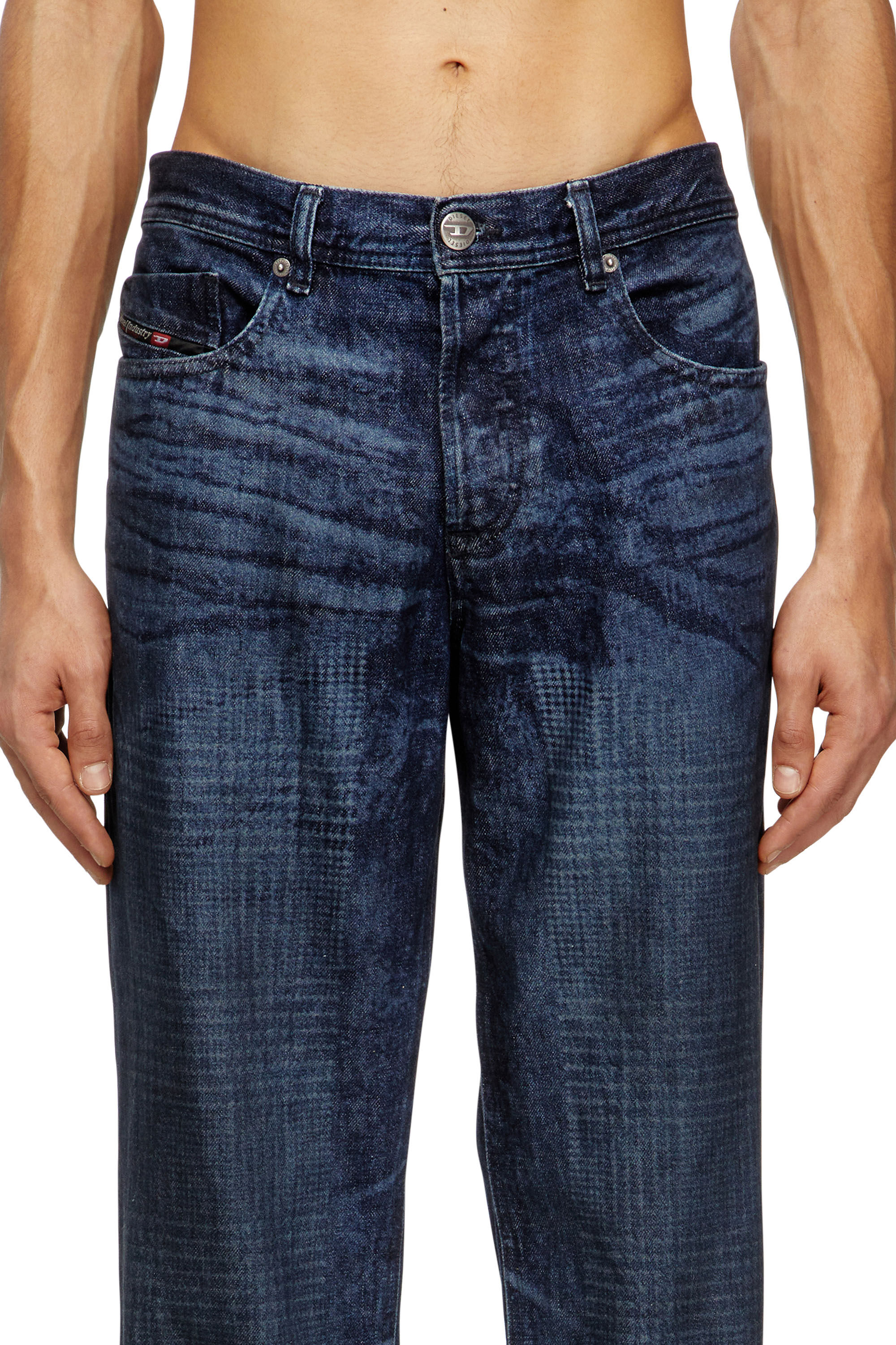 Diesel - Man's Regular Jeans 2023 D-Finitive 007CV, Dark Blue - 5